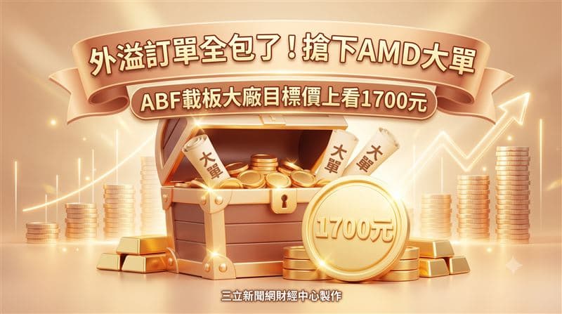 這ABF載板廠搶下AMD大單　目標價至1700元