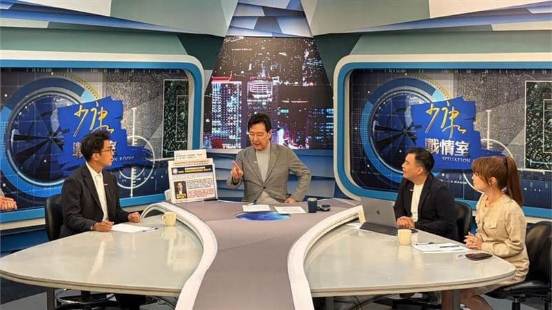 被趙少康7字打斷發言！沈伯洋慌了萌翻網