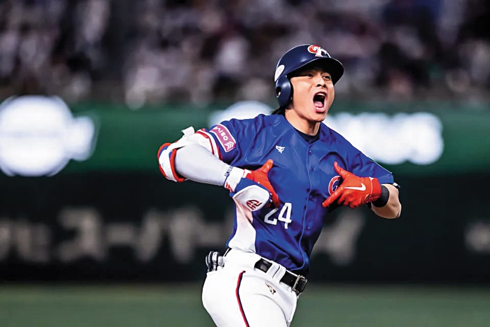 台灣隊長陳傑憲（圖），被總教練曾豪駒視為帶起團隊求勝意志的關鍵人物。（中華棒協提供）