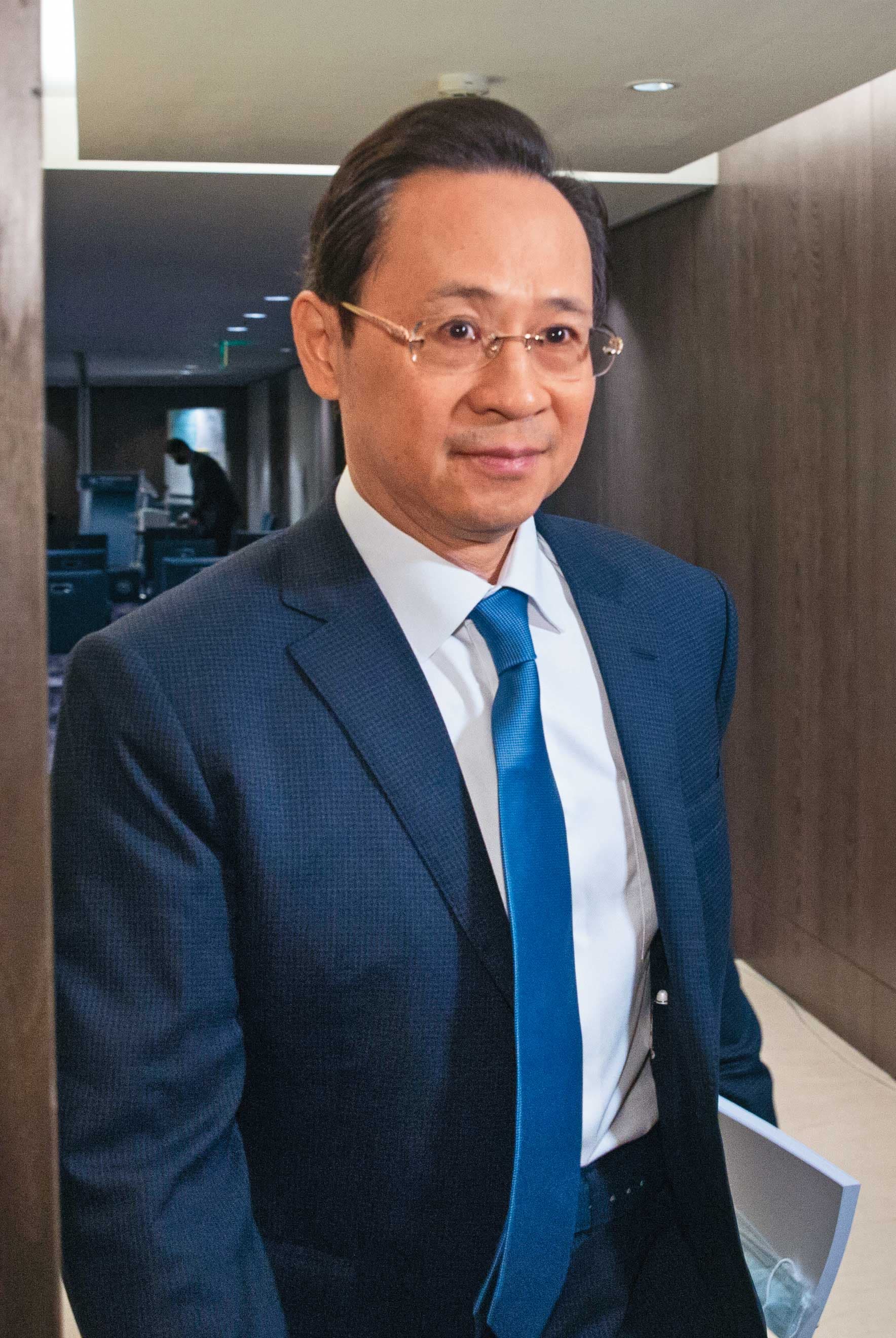 前立委陳建平（圖）曾匯款700萬元至凱思國際，黃國昌遭質疑拿錢辦事修理《鏡電視》。