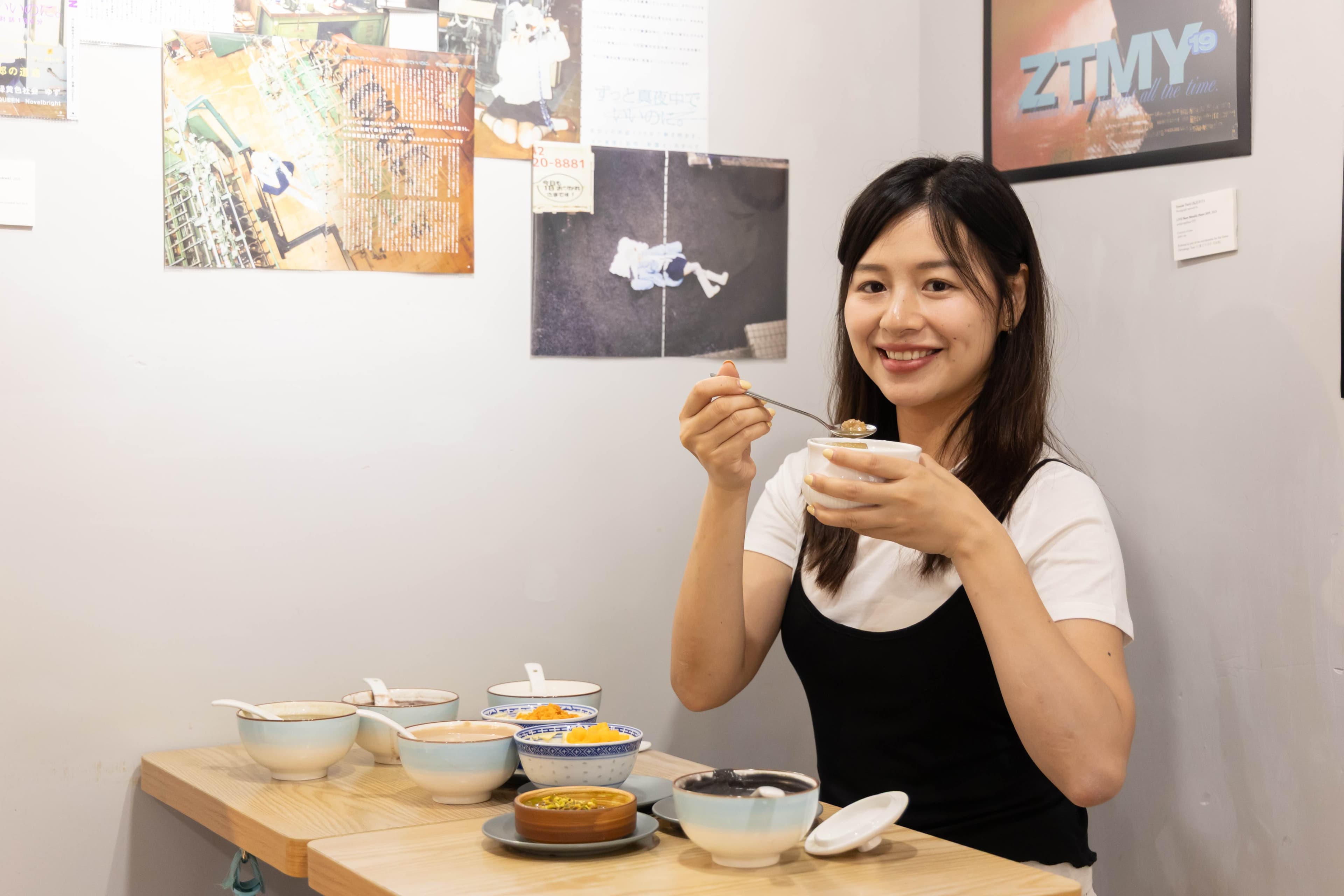 不定期舉行的「糖水放題」，可以無限續點任8～12款糖水。