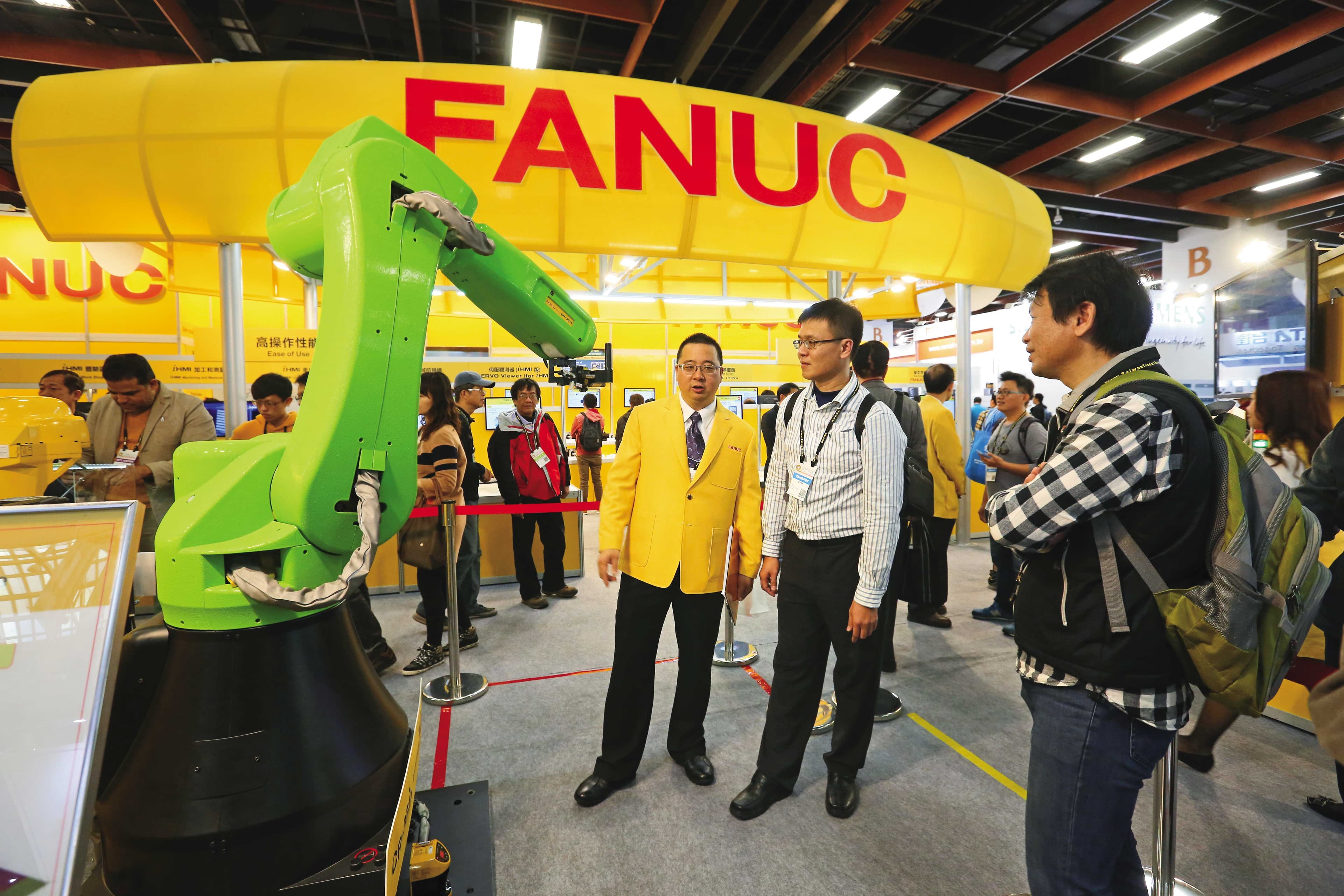 FANUC、Denso等全球機器手臂大廠，對導入電子皮膚觸覺感測技術都深感興趣。