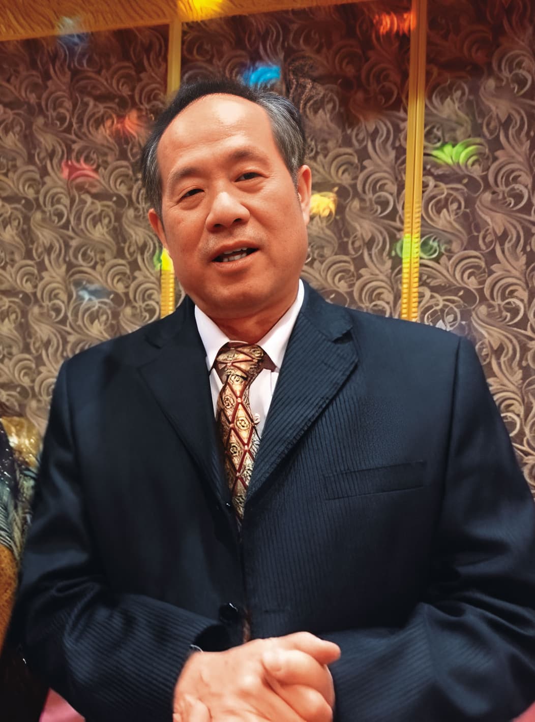 遠雄集團創辦人趙藤雄的胞弟趙惟漢（圖）被控找黑衣人侵擾渡假村。（讀者提供）