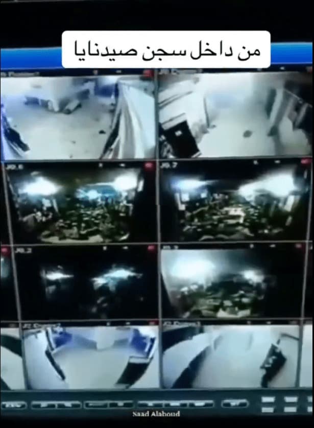 從阿塞德的監控室可見，秘密牢房與處決室的數量相當龐大，關押人數眾多。（翻自《太陽報》）