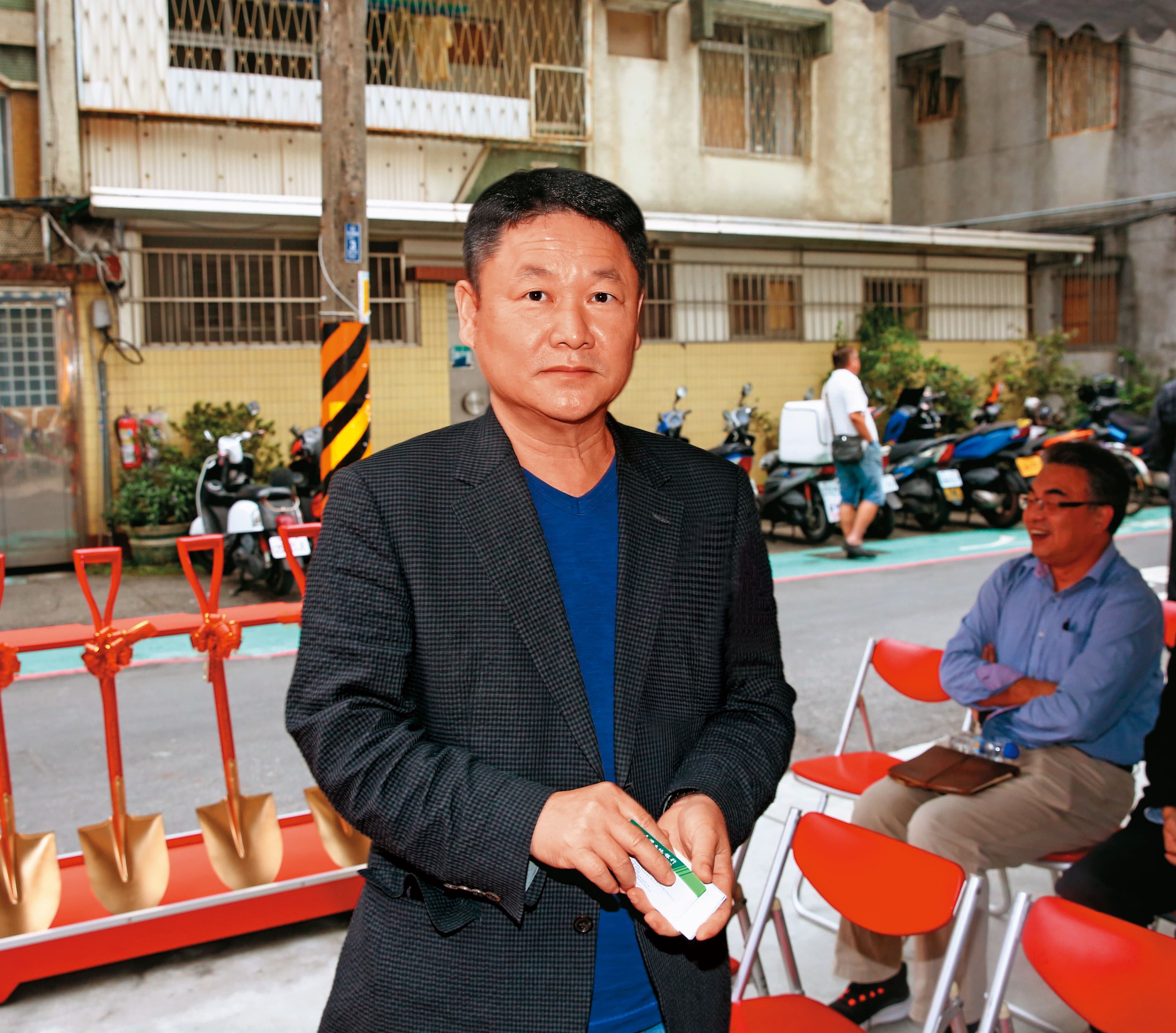 台鋁商場由聯上集團投資經營，圖為聯上集團董事長蘇永義。