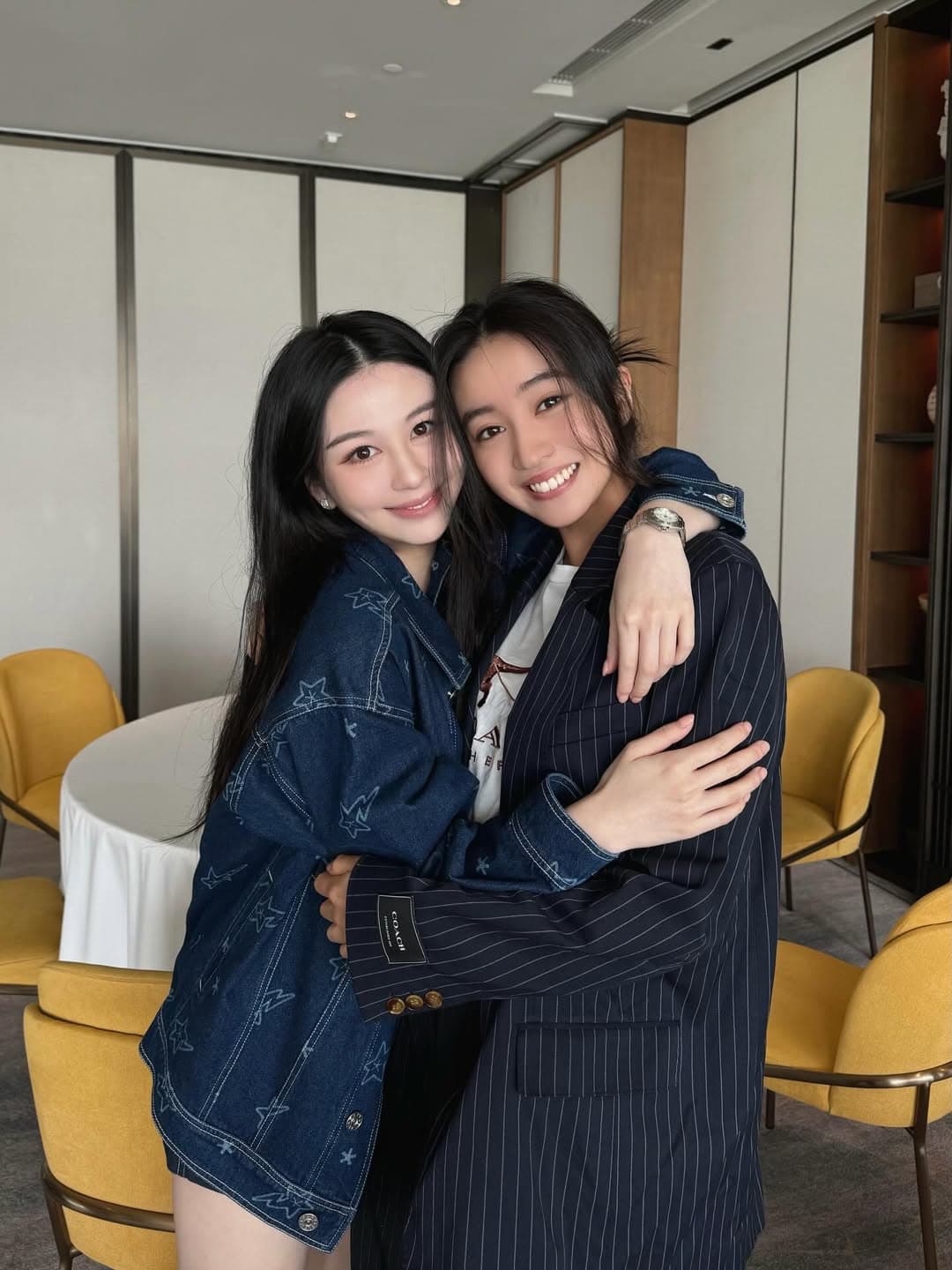 沈月（左）和木村光希（右）素有交情，每一次同框都是話題。（翻攝yuetyuetxx IG）