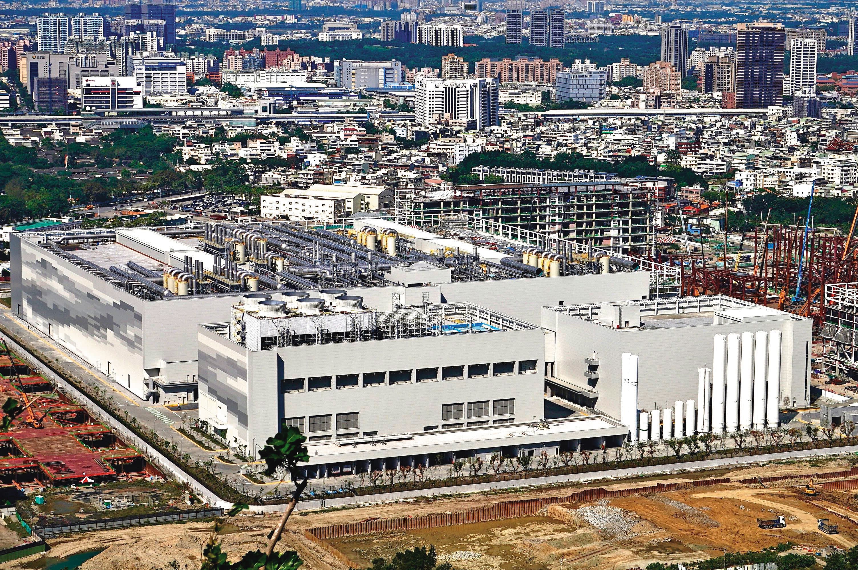 台積電高雄廠（圖）今年將量產2奈米晶片。（中央社）
