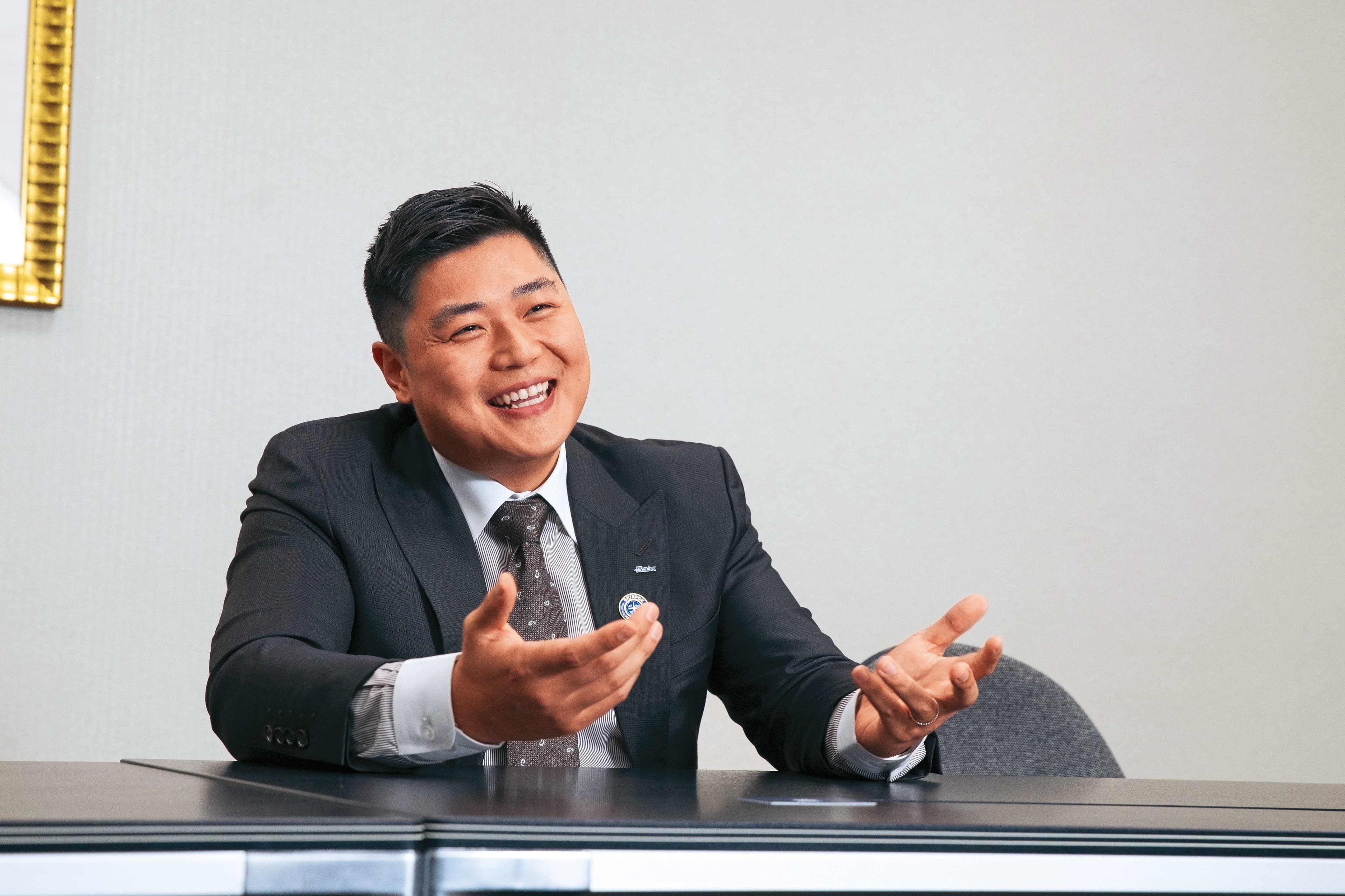 郭守富接受本刊專訪，暢談AI大趨勢對正崴的機會與挑戰。