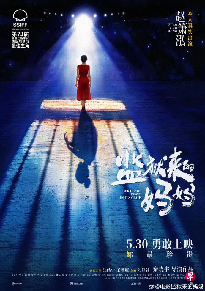 《監獄來的媽媽》中國上映喊卡。(翻攝《監獄來的媽媽》微博)