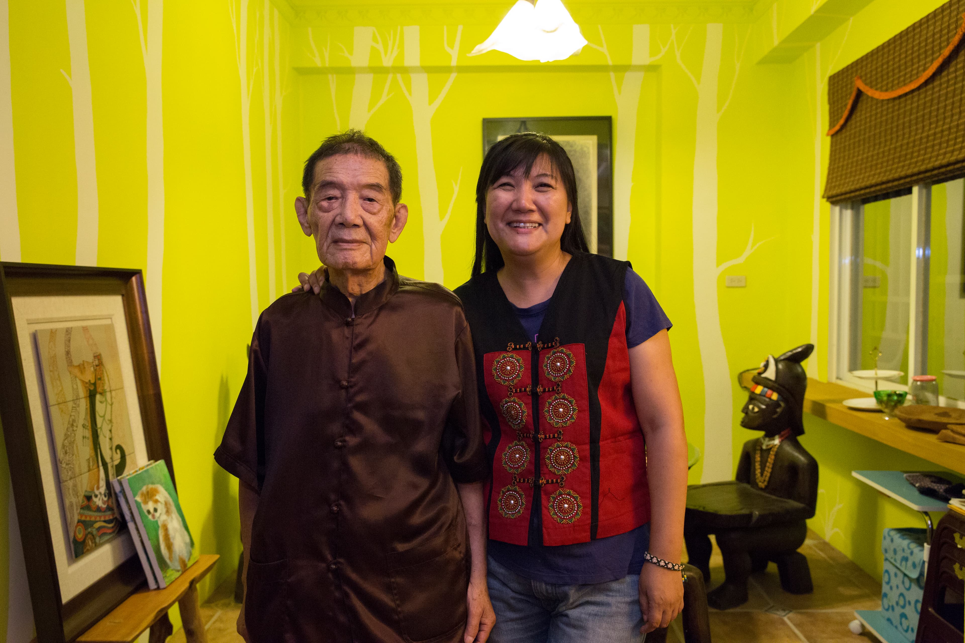 伍麗華的父親能夠活到101歲，其實內心牽掛的是他唯一的女兒，他希望能一直陪伴女兒。