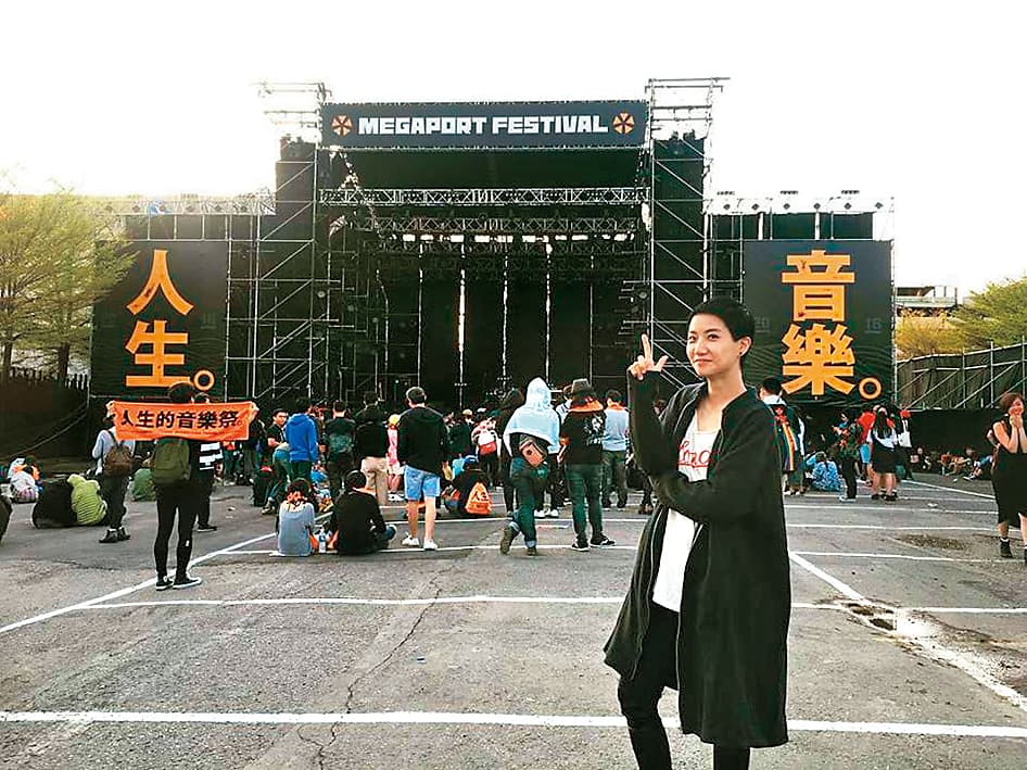除了受邀在音樂季演出,盧凱彤也愛看音樂季, 吸取音樂人不同 的作品。 ( 翻攝自盧凱彤臉書)