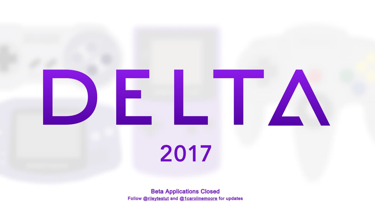 多合一模擬器「Delta」宣傳官網。（圖片來源：http://deltaemulator.com/）
