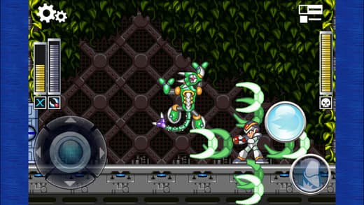 2012 年推出的 iOS 版本《洛克人X》，加入了不少新要素。（圖片來源：iTunes Store 商品網頁）