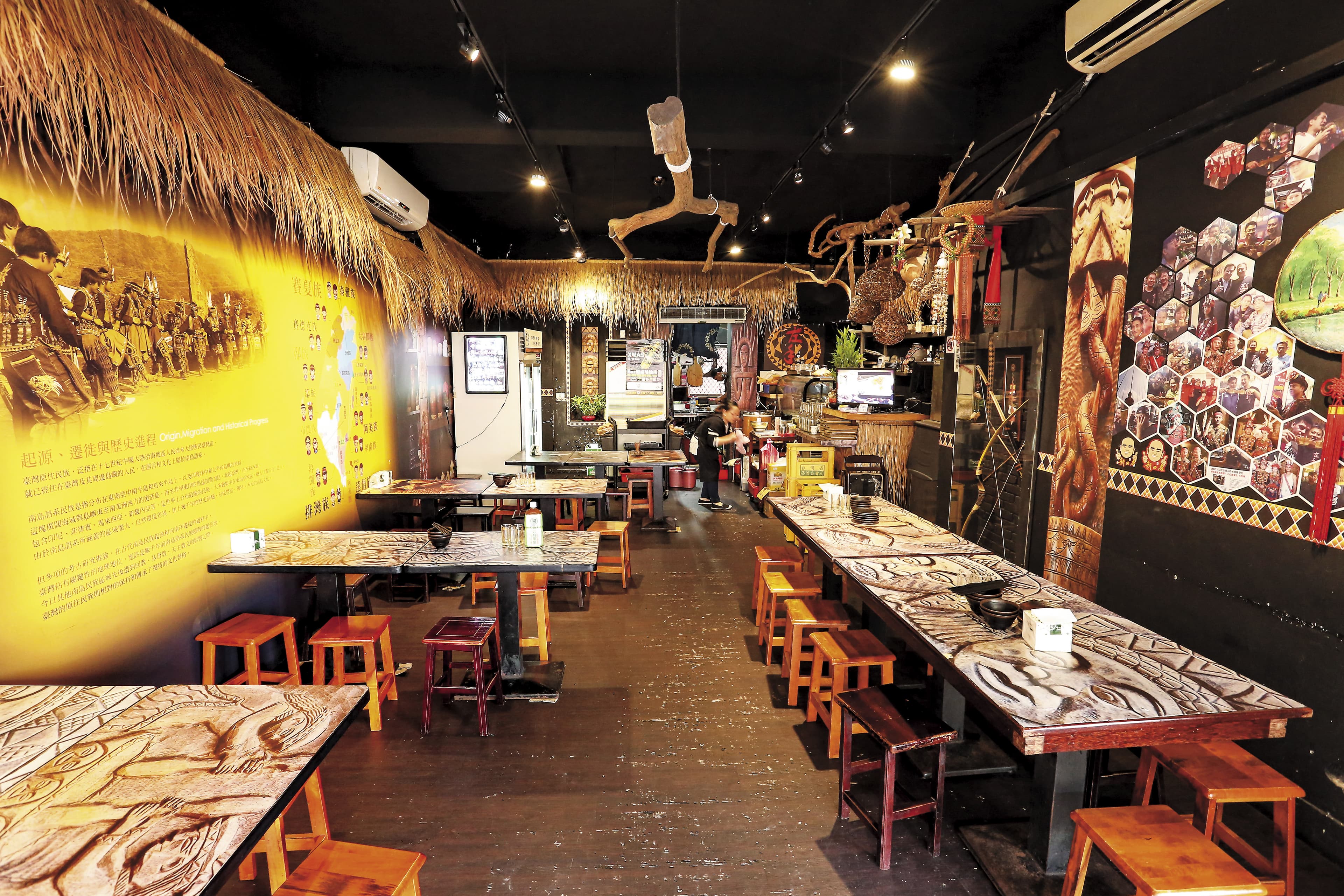 位於新北市的「左手料理」，有道地的排灣族傳統美食，食材幾乎都來自南部及東部原產地，BOXING形容是都市中唯一的家鄉味。