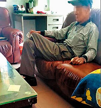 被害人邱女的8旬阿公在高醫住院，家人還不敢讓他知道愛孫已經遇害。（翻攝臉書）