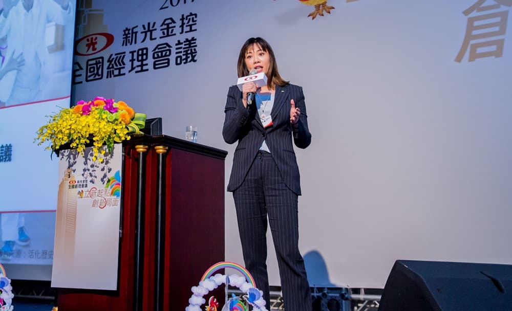吳欣盈說新壽的投資都具備上市公司應有的既定流程，絕非一人主導。