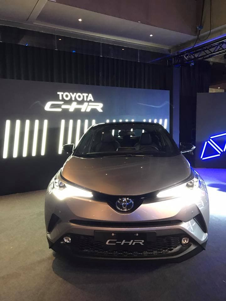 Toyota剛發表的跨界休旅車C-HR，今年度2000輛的配額快被訂光。