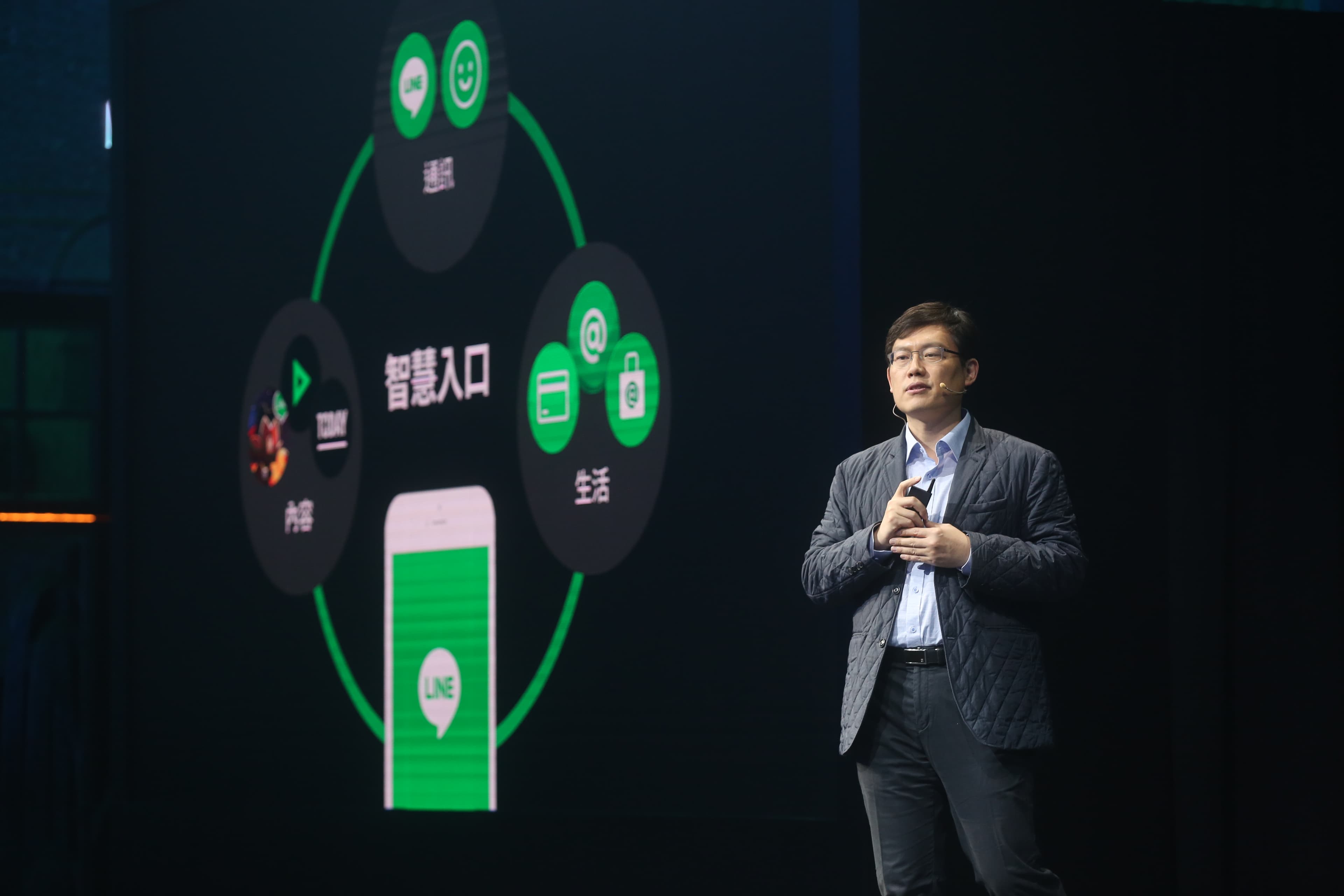 LINE全球事業拓展部資深副總裁姜玄玭。