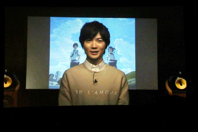 不是第一次參與配音工作的神木隆之介，此次以《你的名字》獲頒主演南聲優獎。