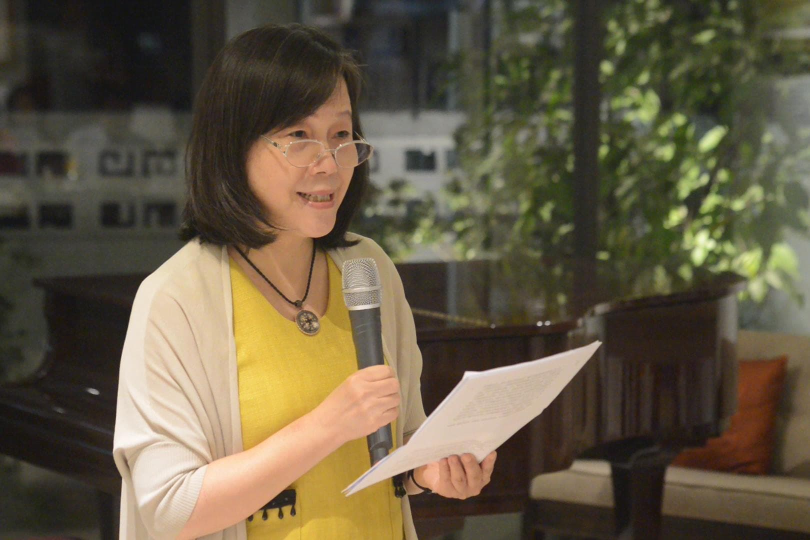 平路追索了一輩子的身世之謎，原來，友人廖玉蕙早就聽聞。（圖：廖玉蕙臉書）