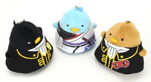 「ちゅんコレ」也推出《銀魂》系列，吊飾大小的玩偶。