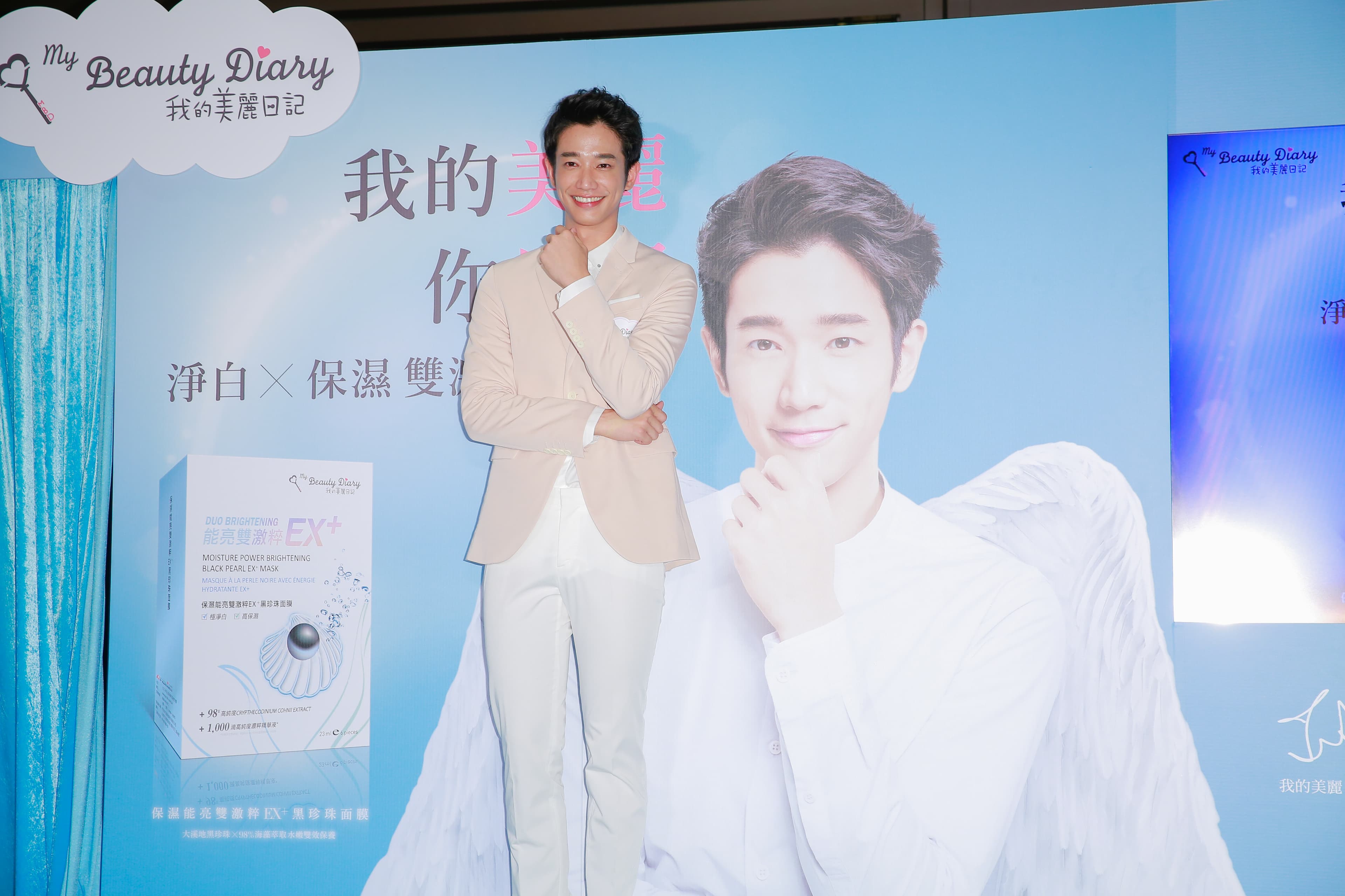 劉以豪對簡嫚書結婚又懷孕一事很是驚訝。