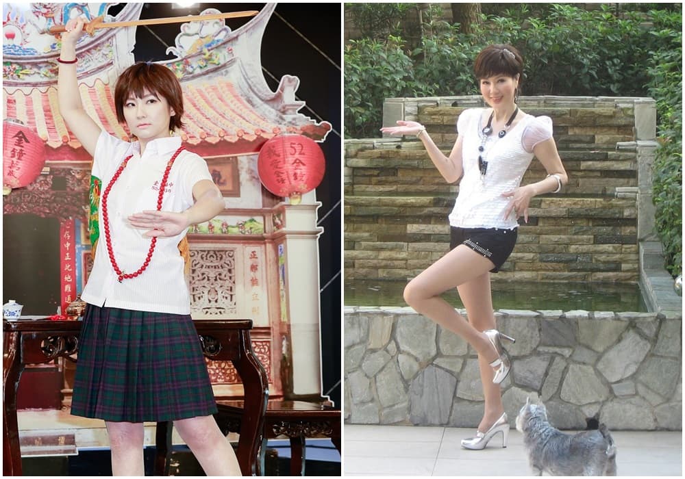 Selina稱自己扮通靈少女好像馬世莉。（馬世莉圖翻攝臉書）