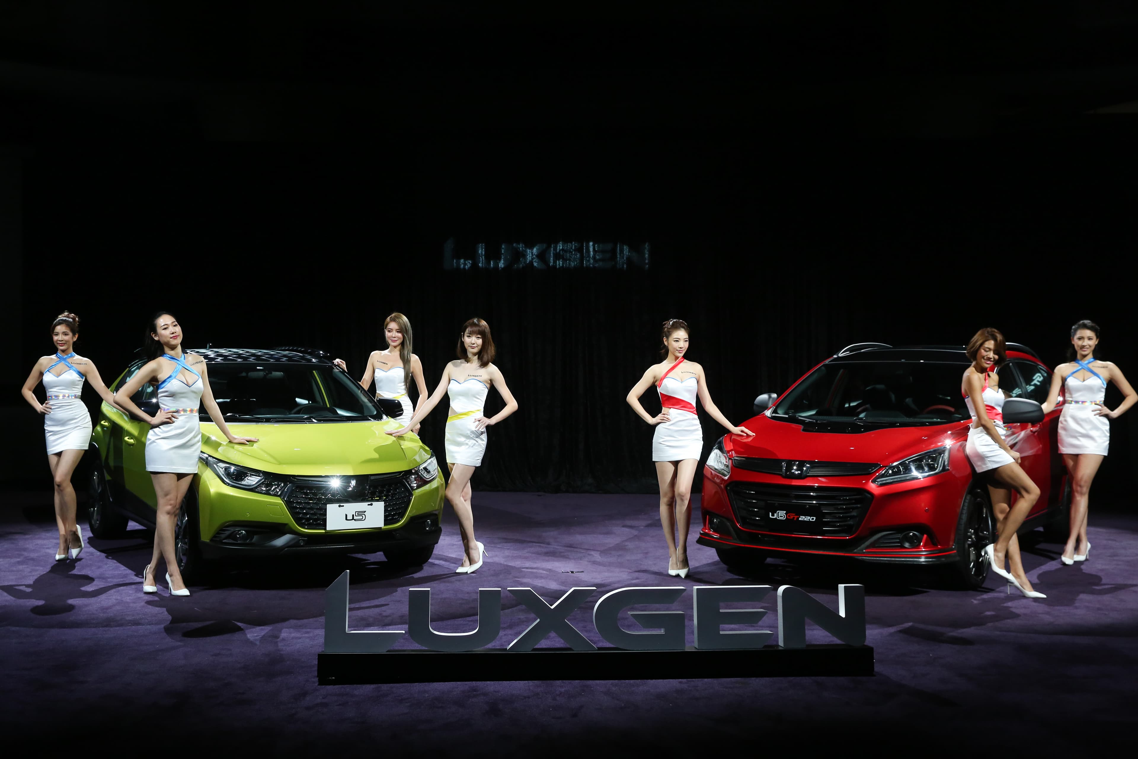 除了賞車之外，納智捷也精心安排七位LUXGEN Girls聯手展演。