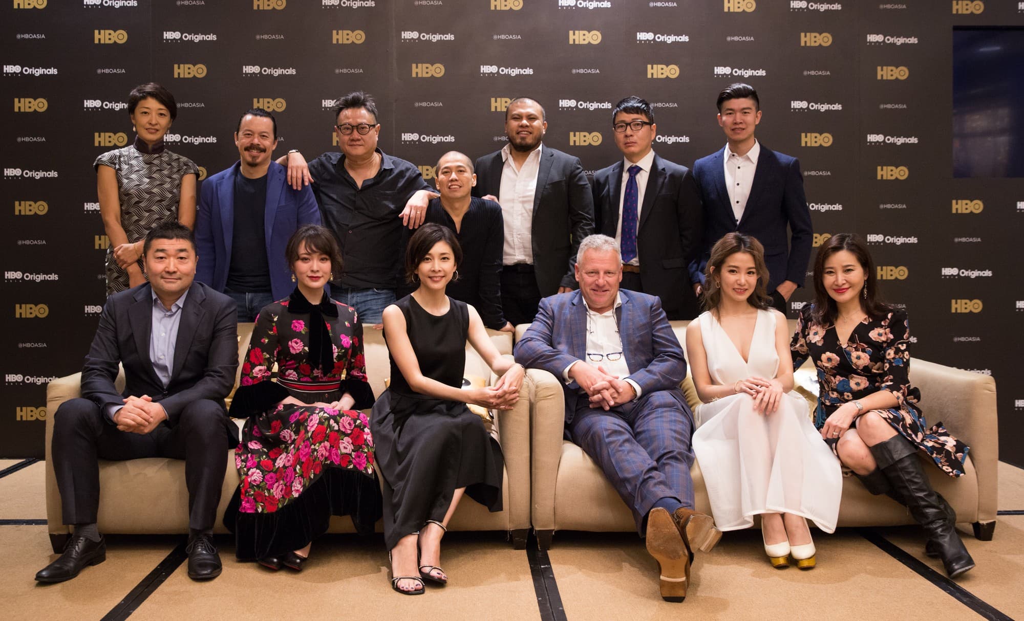 HBO Asia公布未來亞洲製作計畫，預計將有6部影集投入製作，各劇主創們也齊聚HBO Asia出席慶祝活動。（HBO提供）
