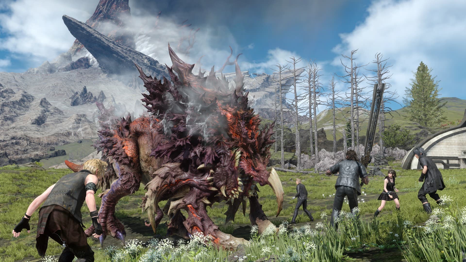原先作為 FFXIII 衍生作品「Versus」，後來改為正傳作品《太空戰士XV》推出。（圖片來源：官方網站）