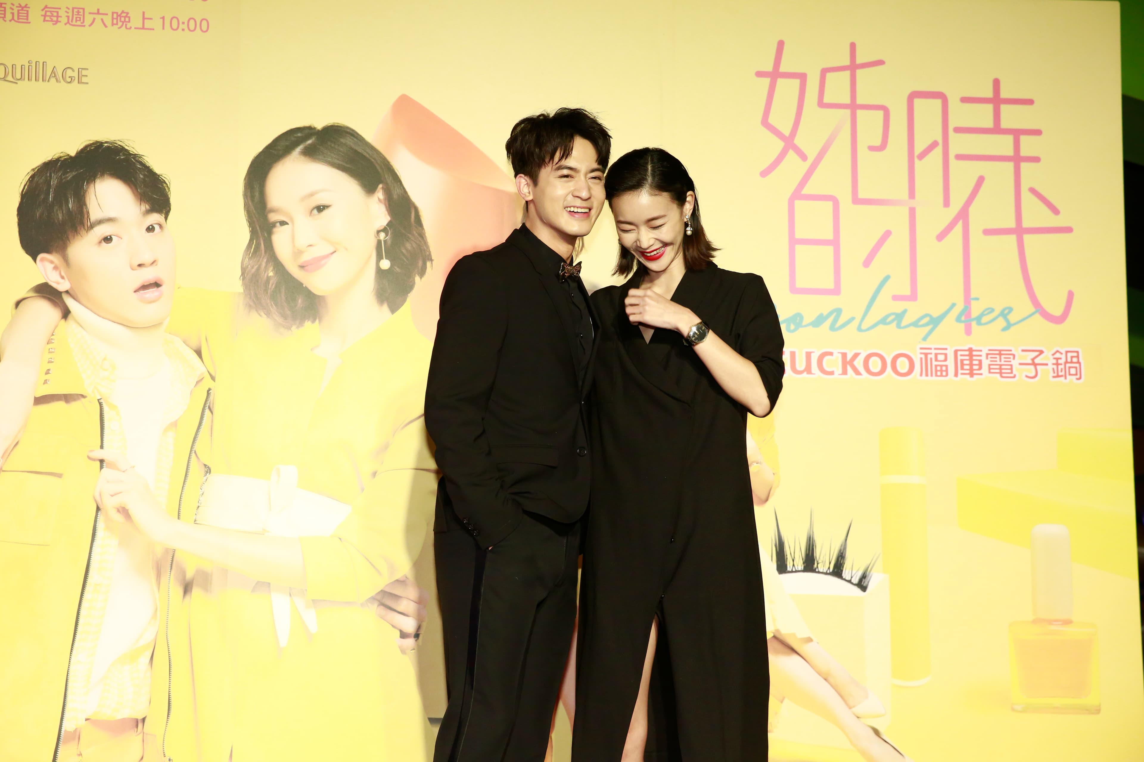 鍾瑶與吳思賢雖是第一次合作，但互動熱絡感情不錯。