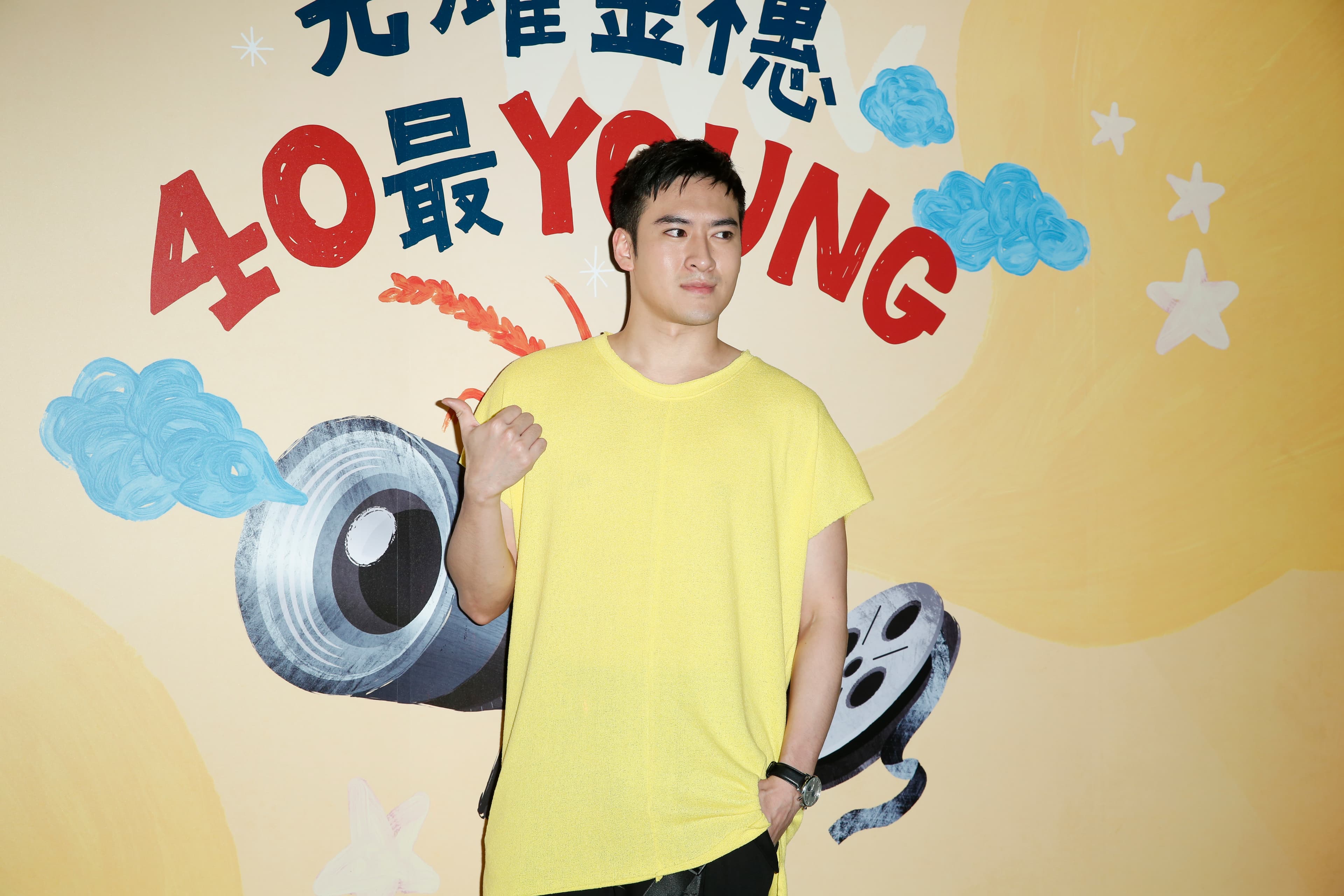 沈建宏在片中演出妥瑞兒阿青，承認自己以前被言語霸凌。