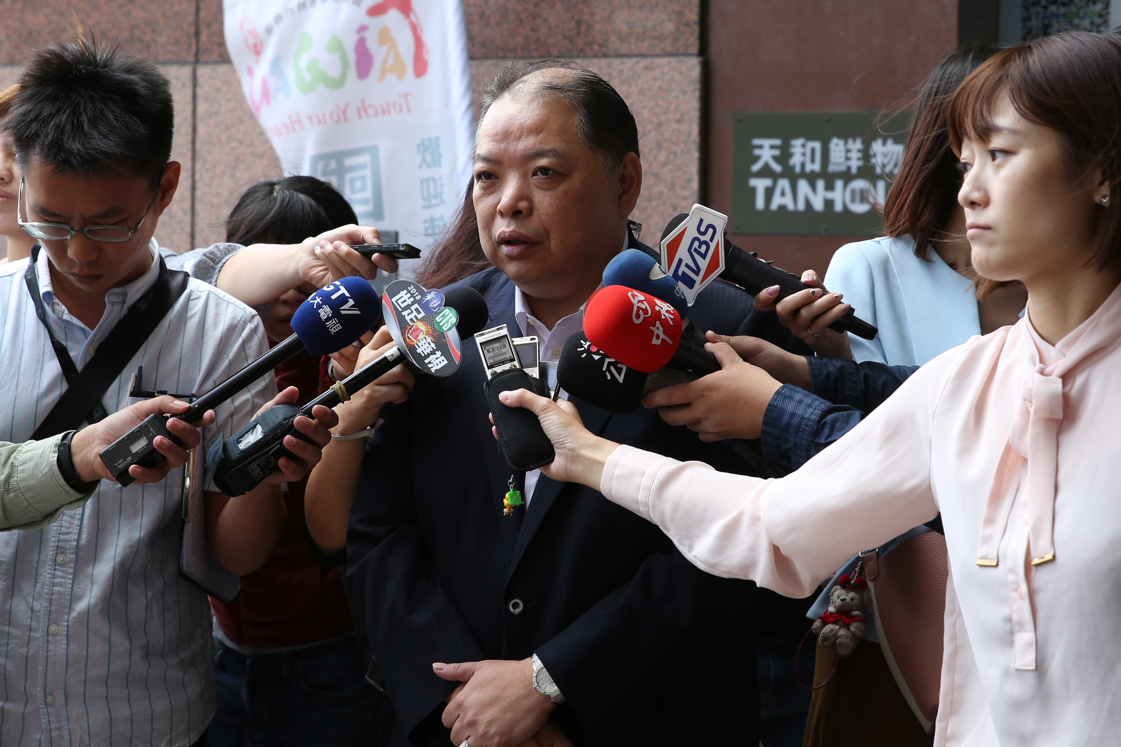 台北市黨部主委黃承國。