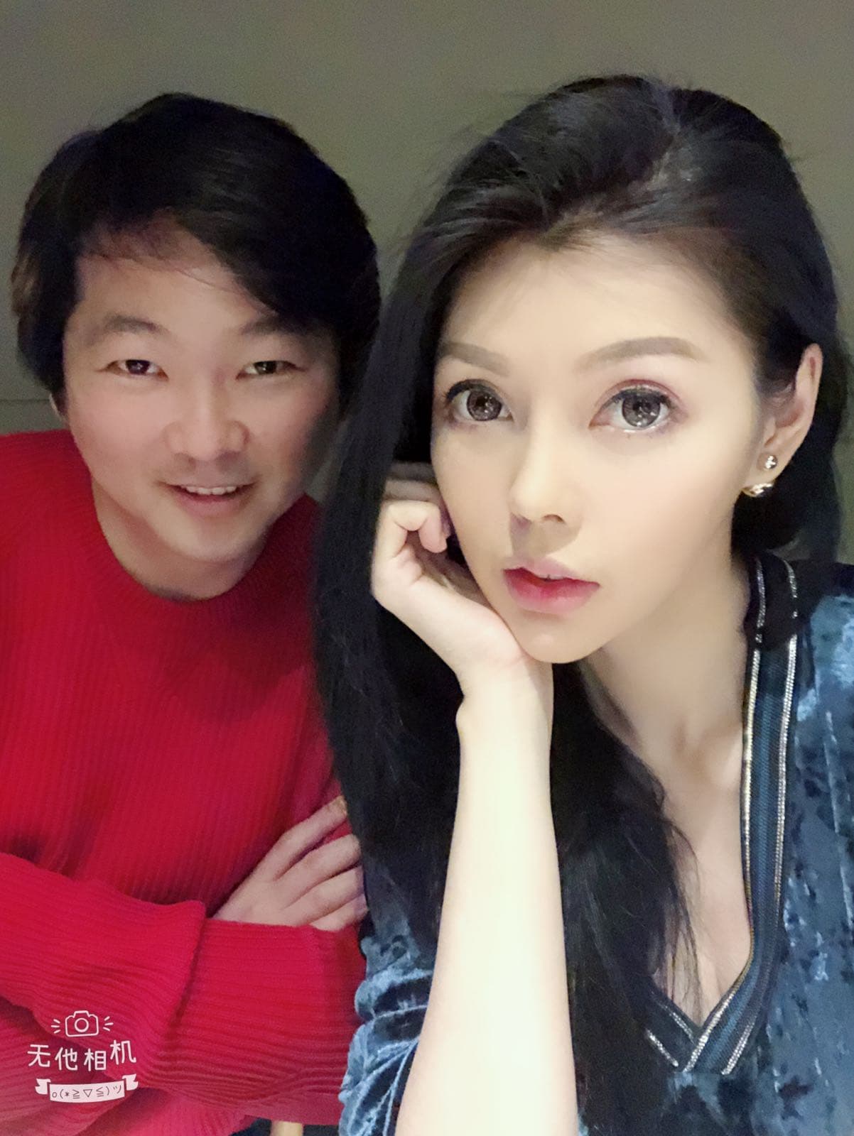 殷琦的男友喜歡五月天，有朋友覺得他長相神似吉他手石頭。（伊林提供）