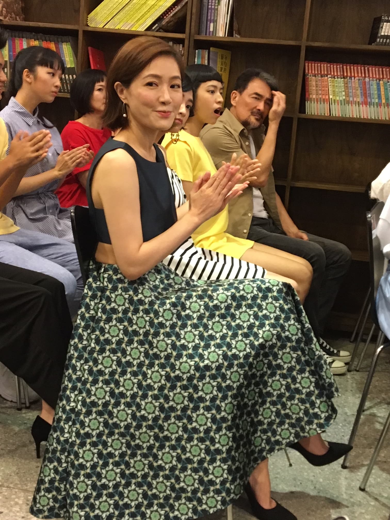 尹馨未婚也沒男友，卻要演高中生的媽，她坦言一開始很抗拒。