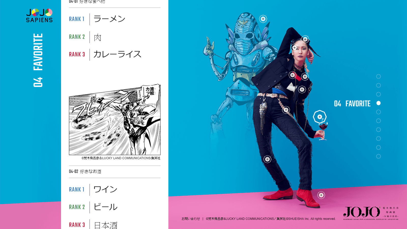 依據問卷打造出《JoJo》粉專屬形象，還有專屬替身。
