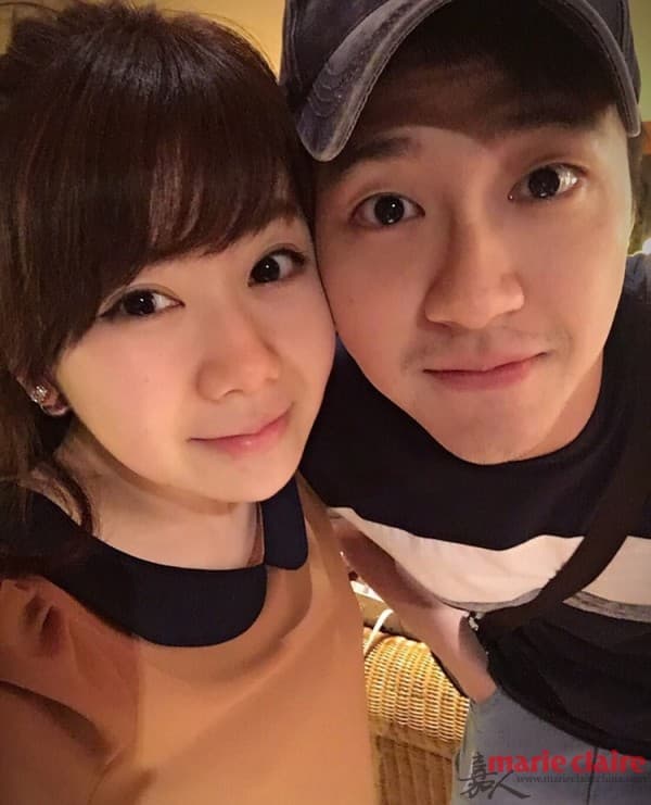 江宏傑和福原愛2016年結婚，目前育有一女小小愛。（取自微博）