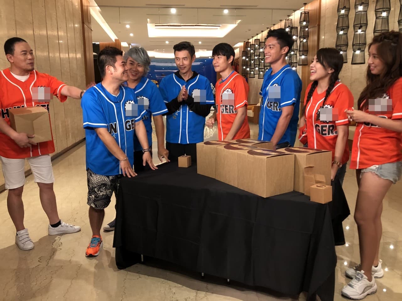孫協志、許孟哲、王仁甫以《飢餓遊戲》入圍本屆金鐘獎。（中視提供）