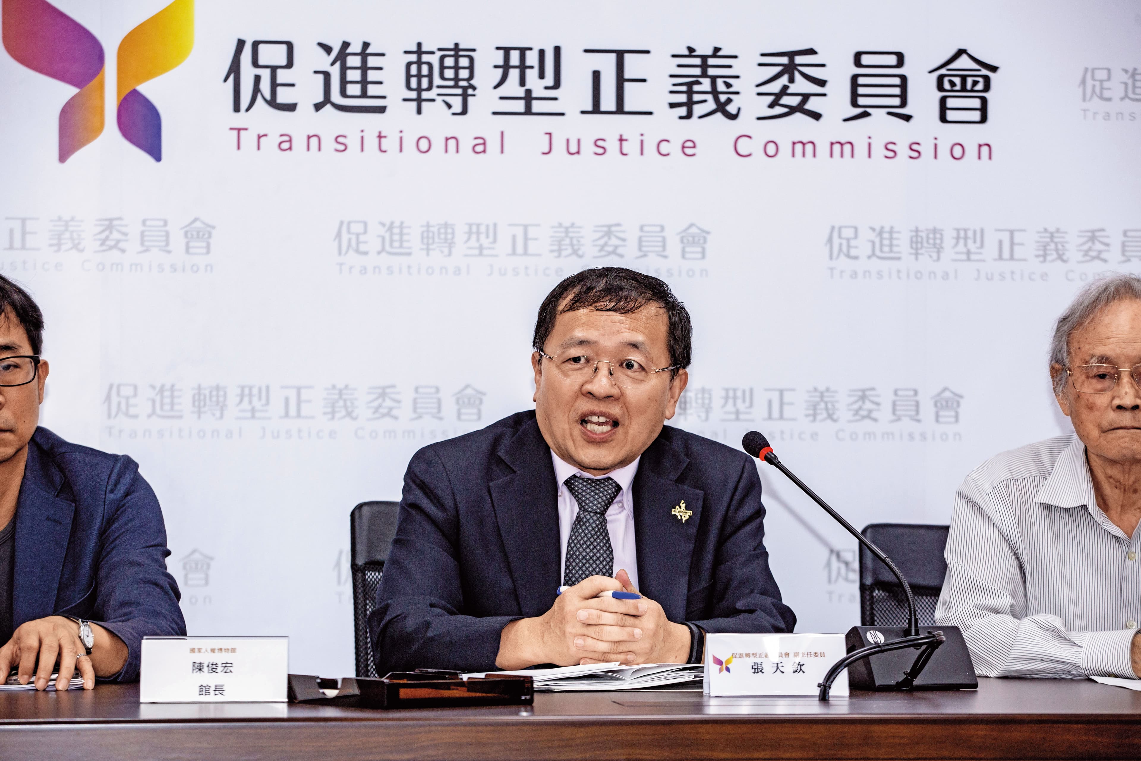 促轉會副主委張天欽（圖）主要負責平復司法不法、還原歷史真相，並促進社會和解，卻在內部會議點名侯友宜是轉型正義最惡劣的例子。