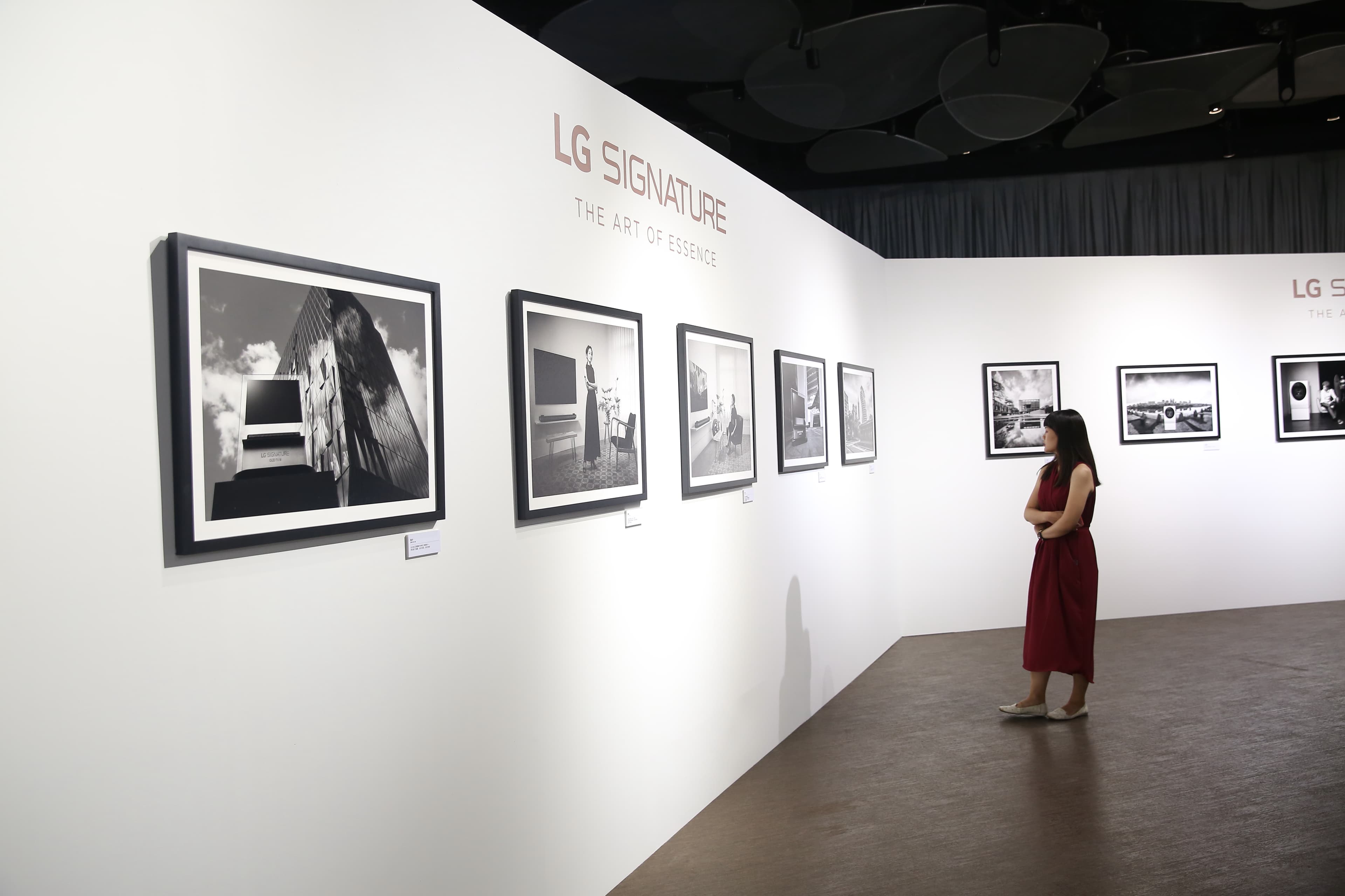 這次頂級新品牌在台發表，讓攝影大師劉振祥，透過鏡頭演繹LG SIGNATURE以藝術為名的科技美學與視野。