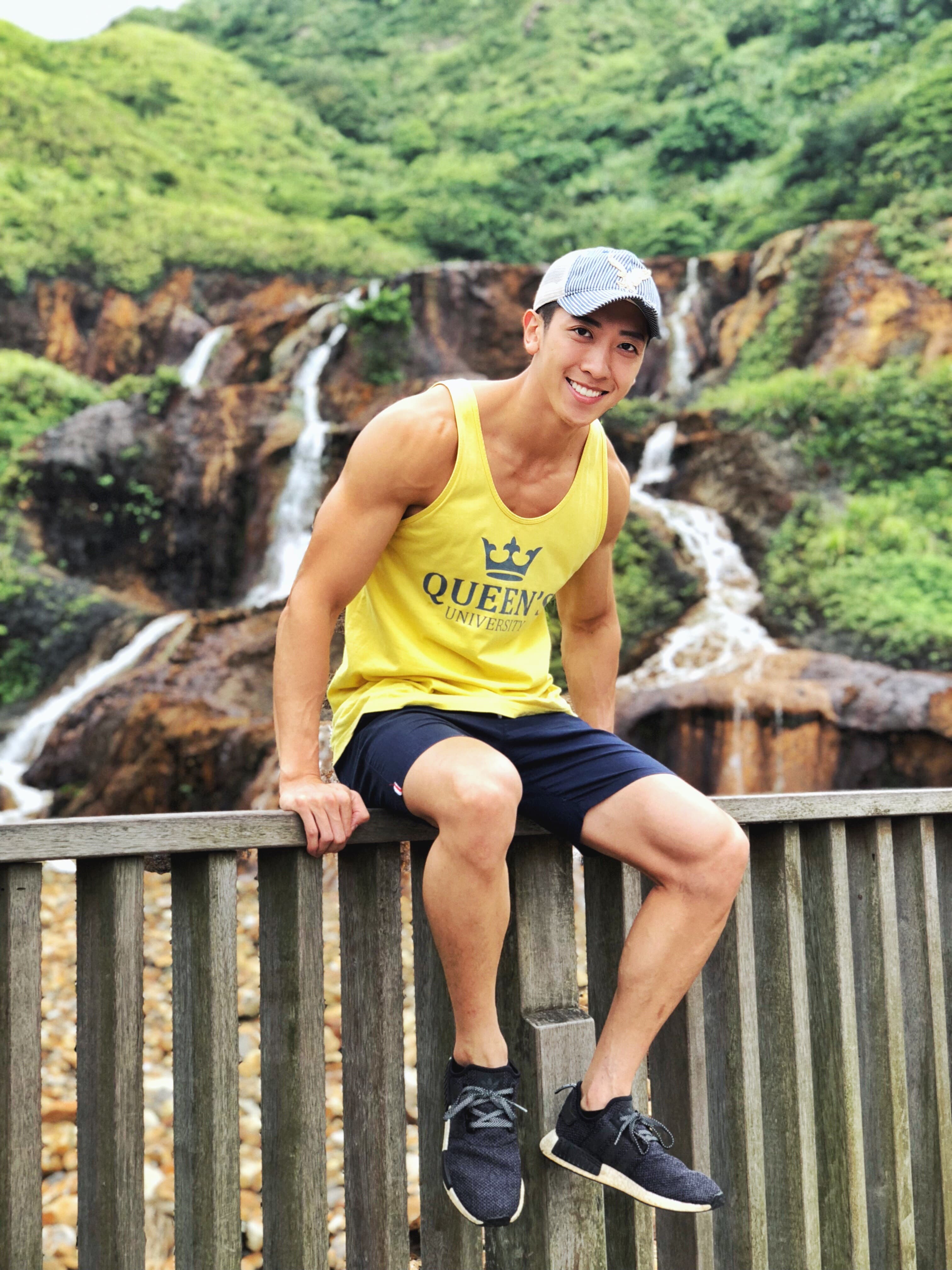 張哲偉是個性外向的大男孩，對環境的適應力也很強。（伊林提供）