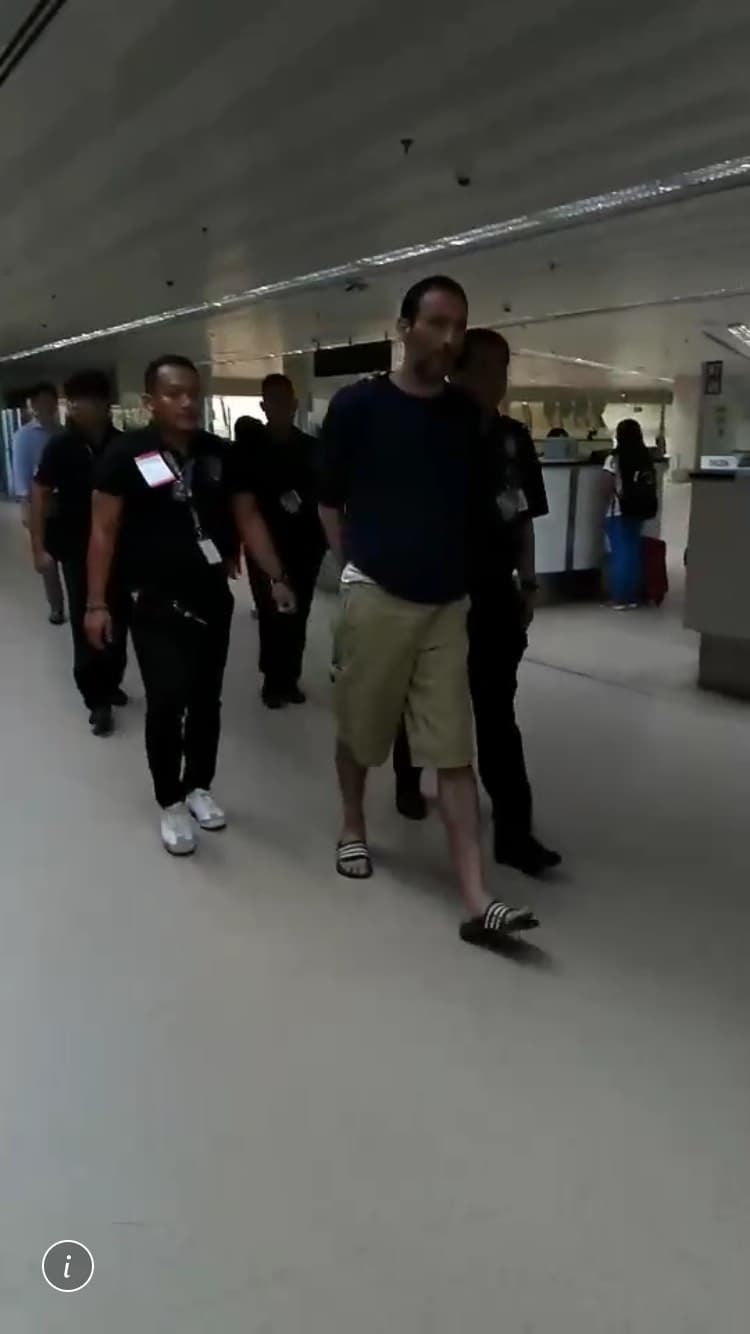 經台菲溝通後確認符合引渡條件，孫嫌遭菲律賓遣返回台受審。（刑事局提供）