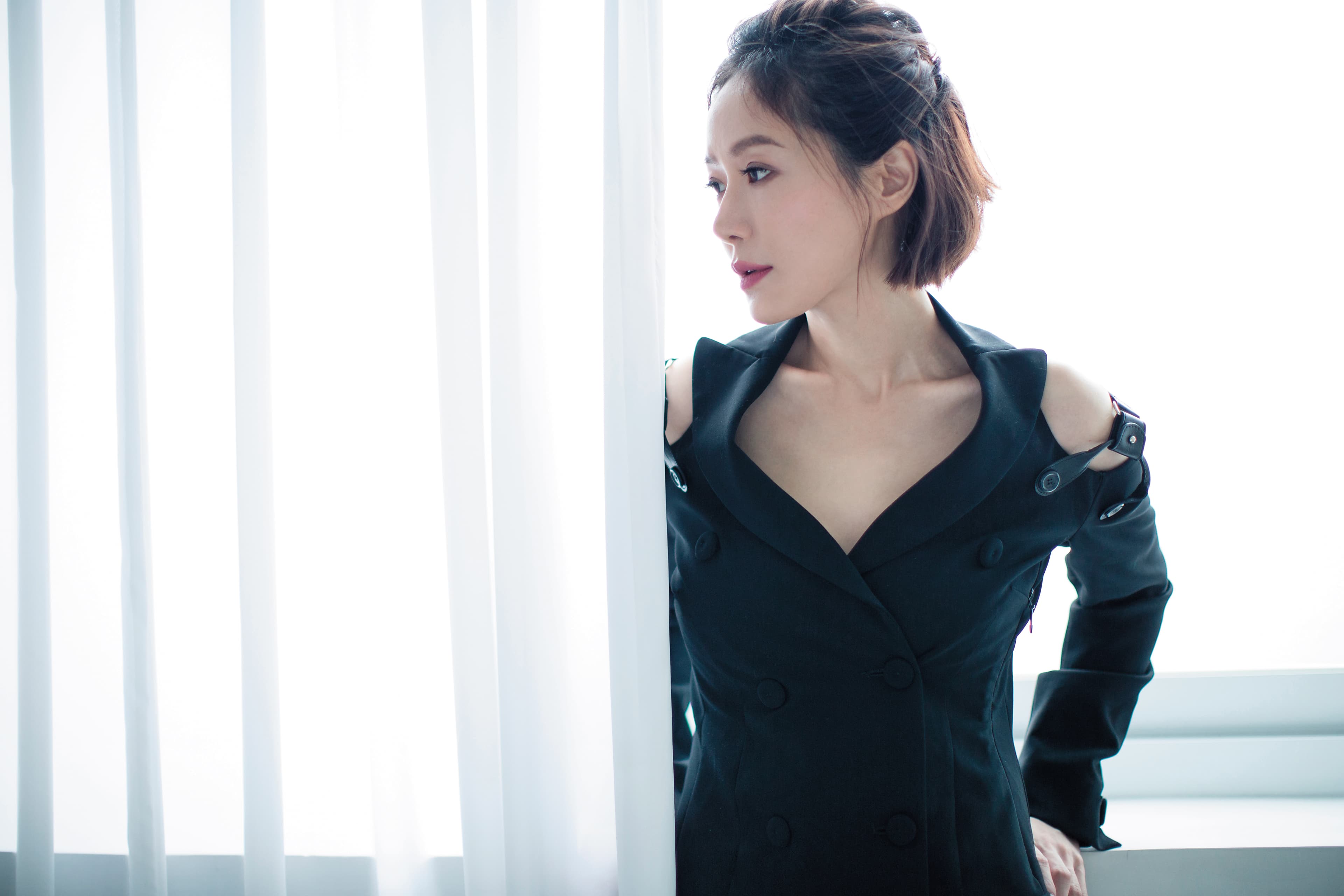 尹馨自認演員的構成有很多面相，詮釋角色時，就會把某一塊性格拿出來表演。 