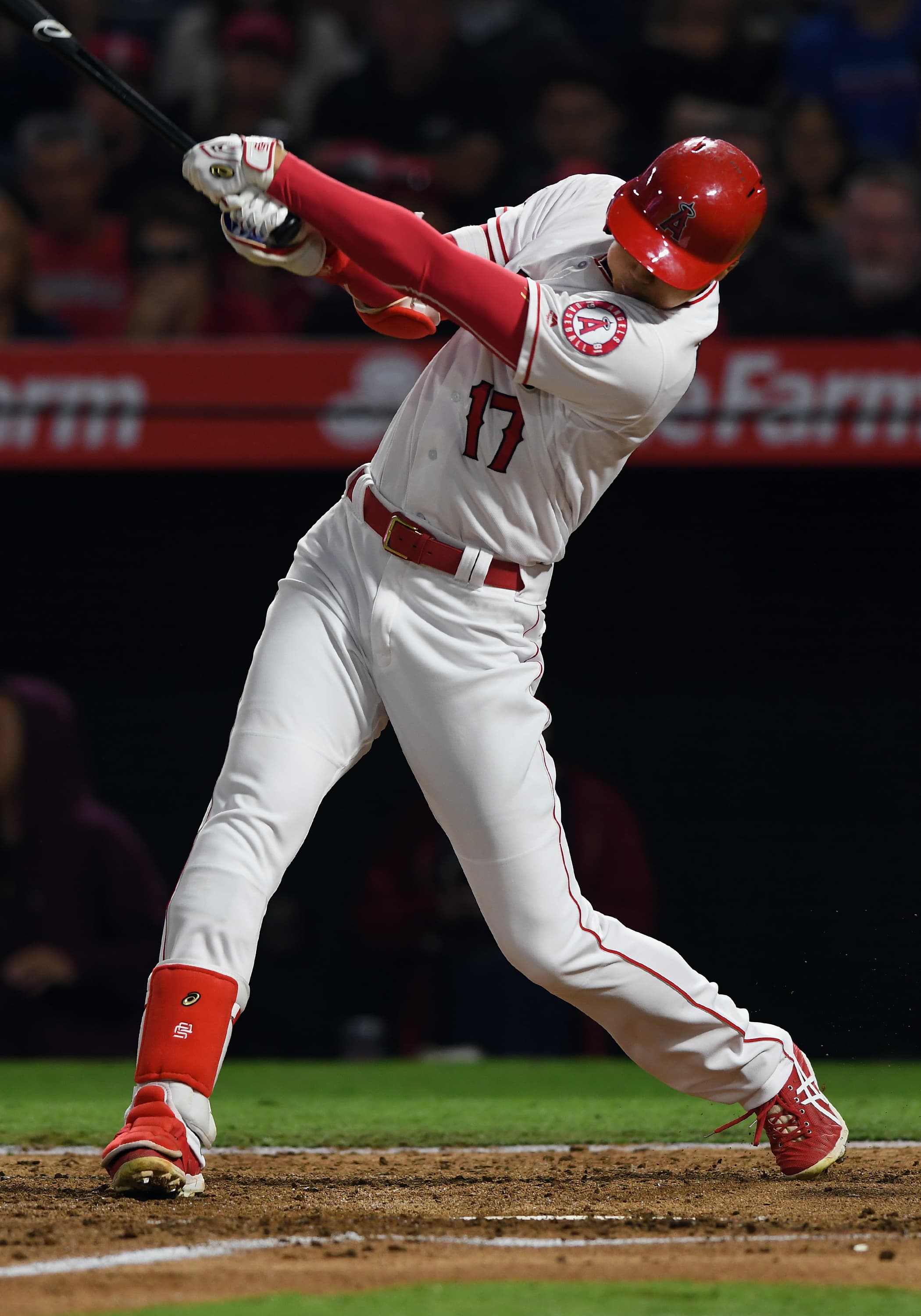 大谷翔平本季已累積22支全壘打，加上此役追平安打，讓他打擊率上升至0.283。（東方IC）