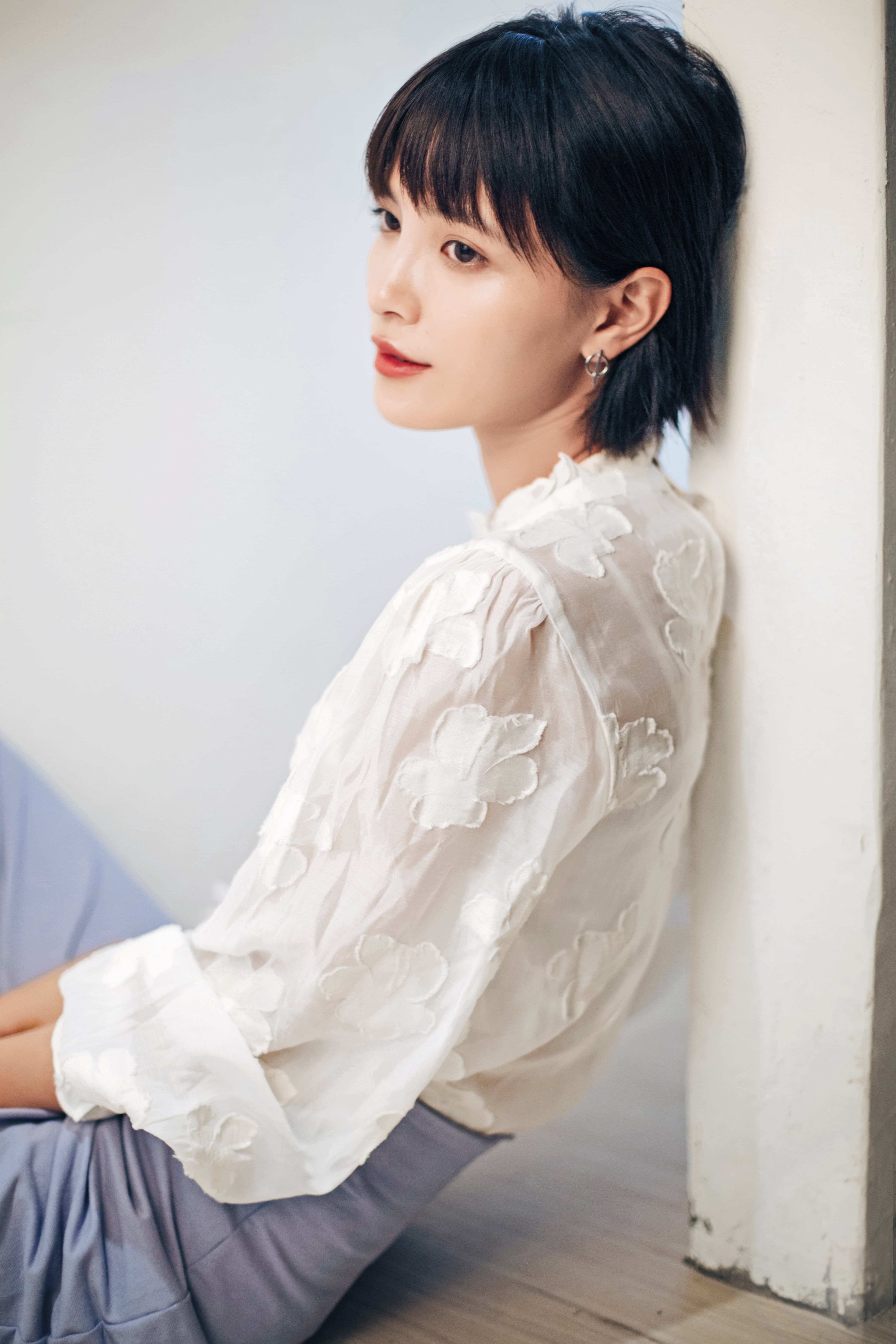 吳子霏從模特兒入行，轉戰演戲，才發現演戲後的自己變得活潑多話。