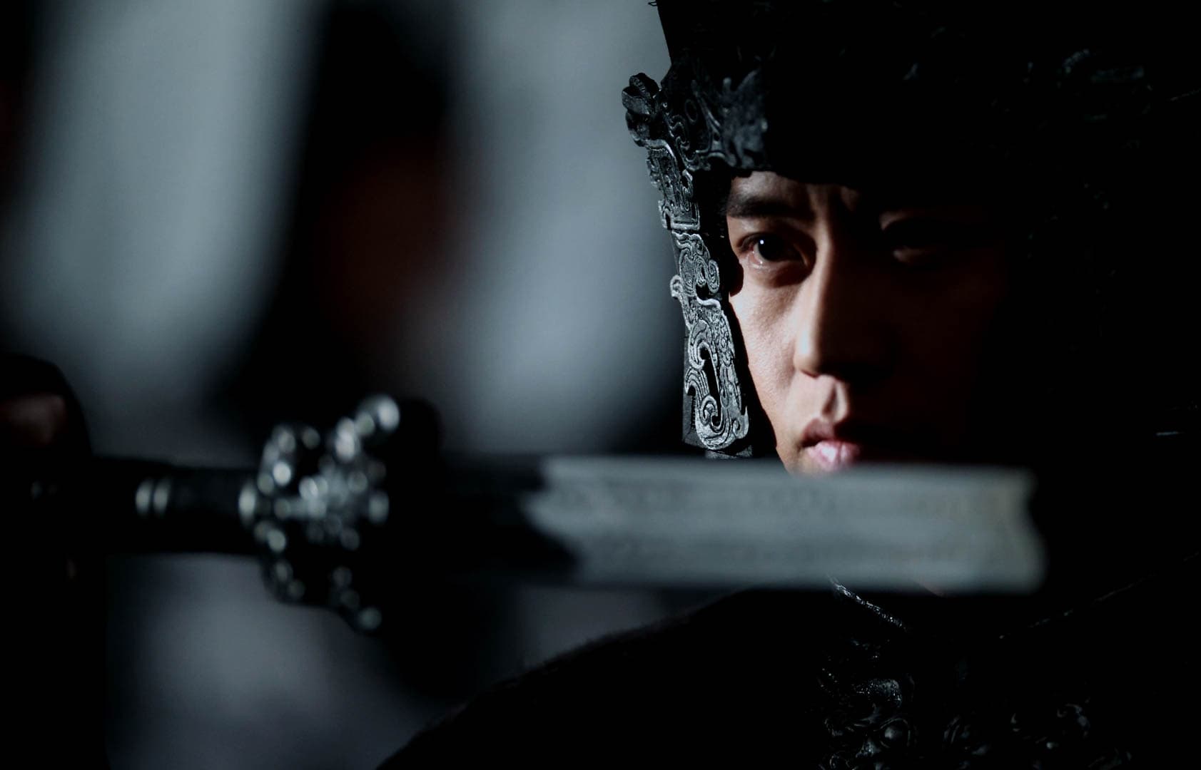鄧超在《影》中先增壯再激瘦的兩個角色、兩段式演出，設定討好。（金馬獎執委會提供）