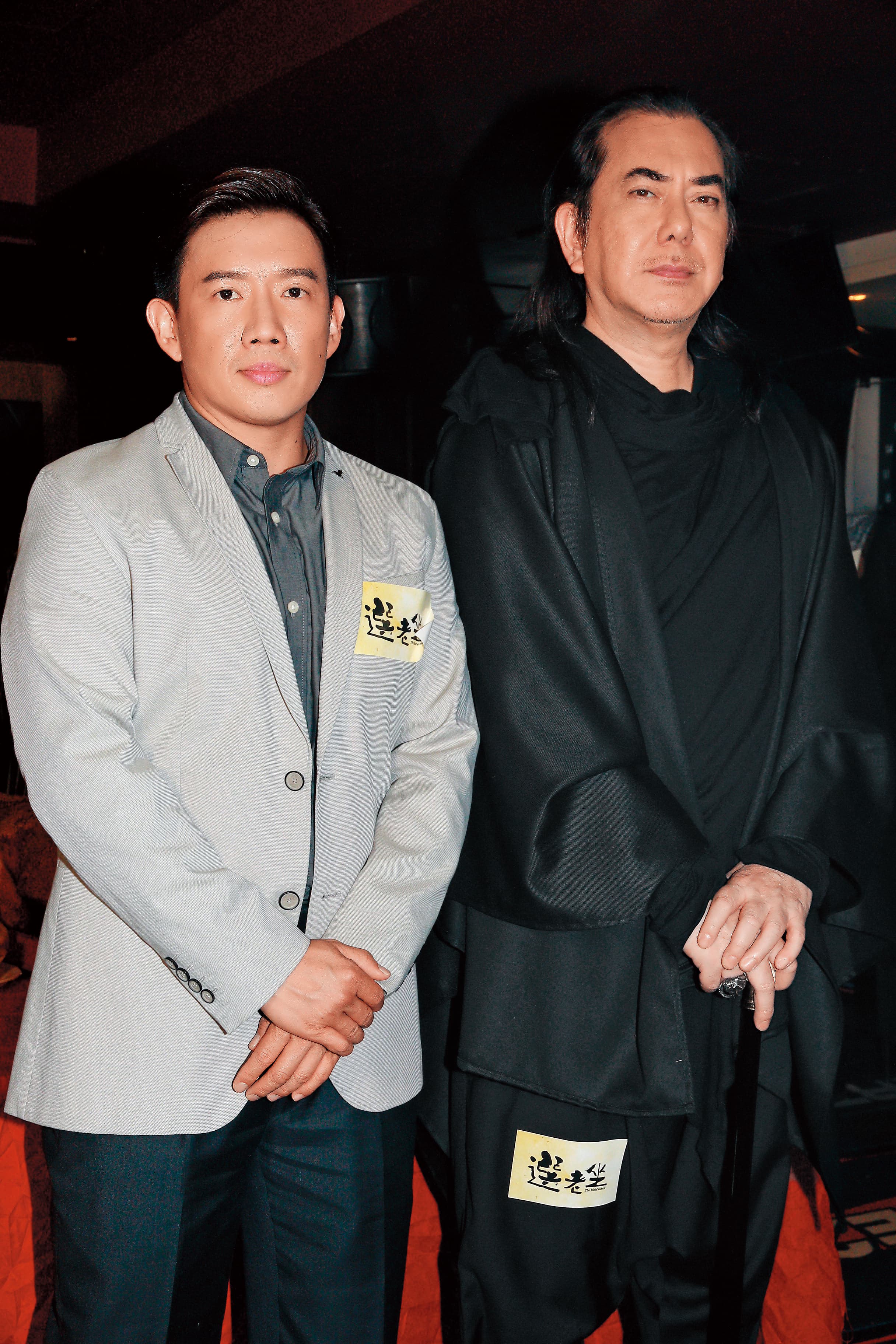 杜汶澤（左）和黃秋生（右）2013年因為對電影《低俗喜劇》觀感不同而隔空互罵，關係降到冰點。（東方IC）