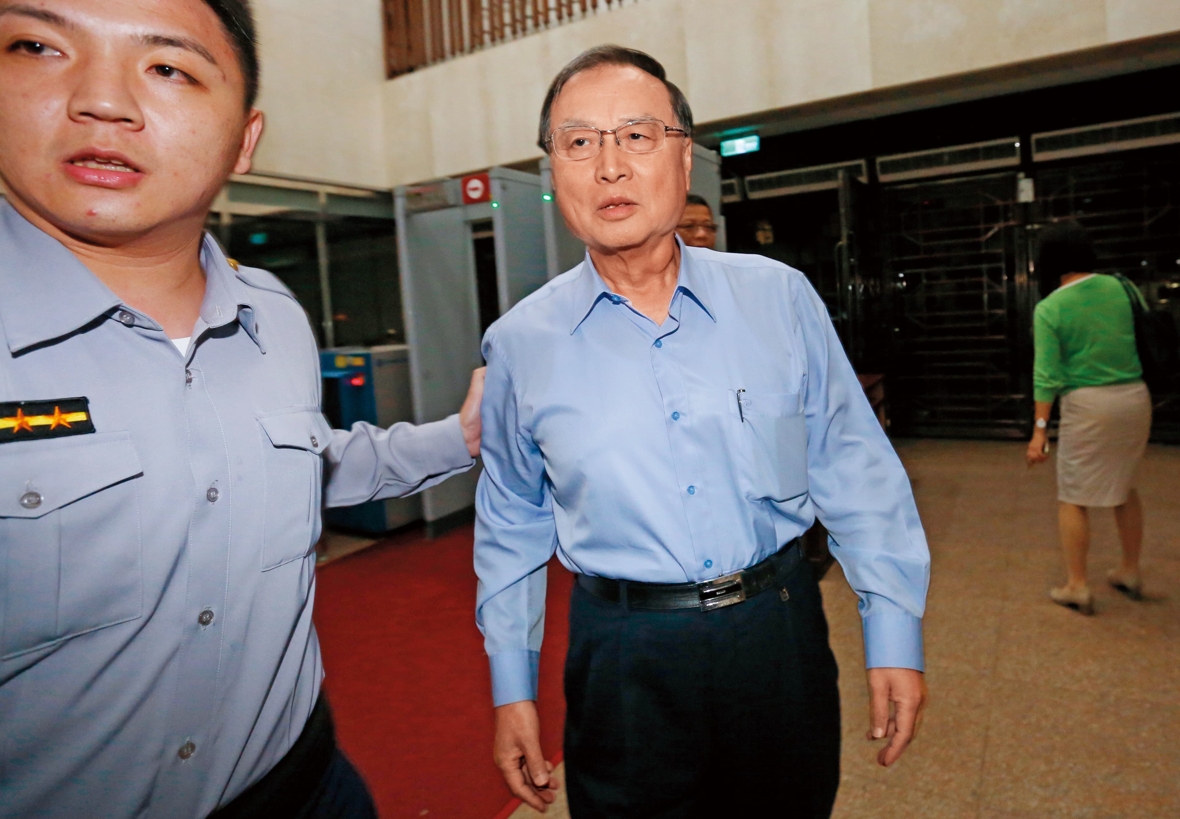中投前董事長張哲琛（圖）在三中案緊咬馬英九，向檢方強調交易過程均對當時的黨主席馬英九報告。