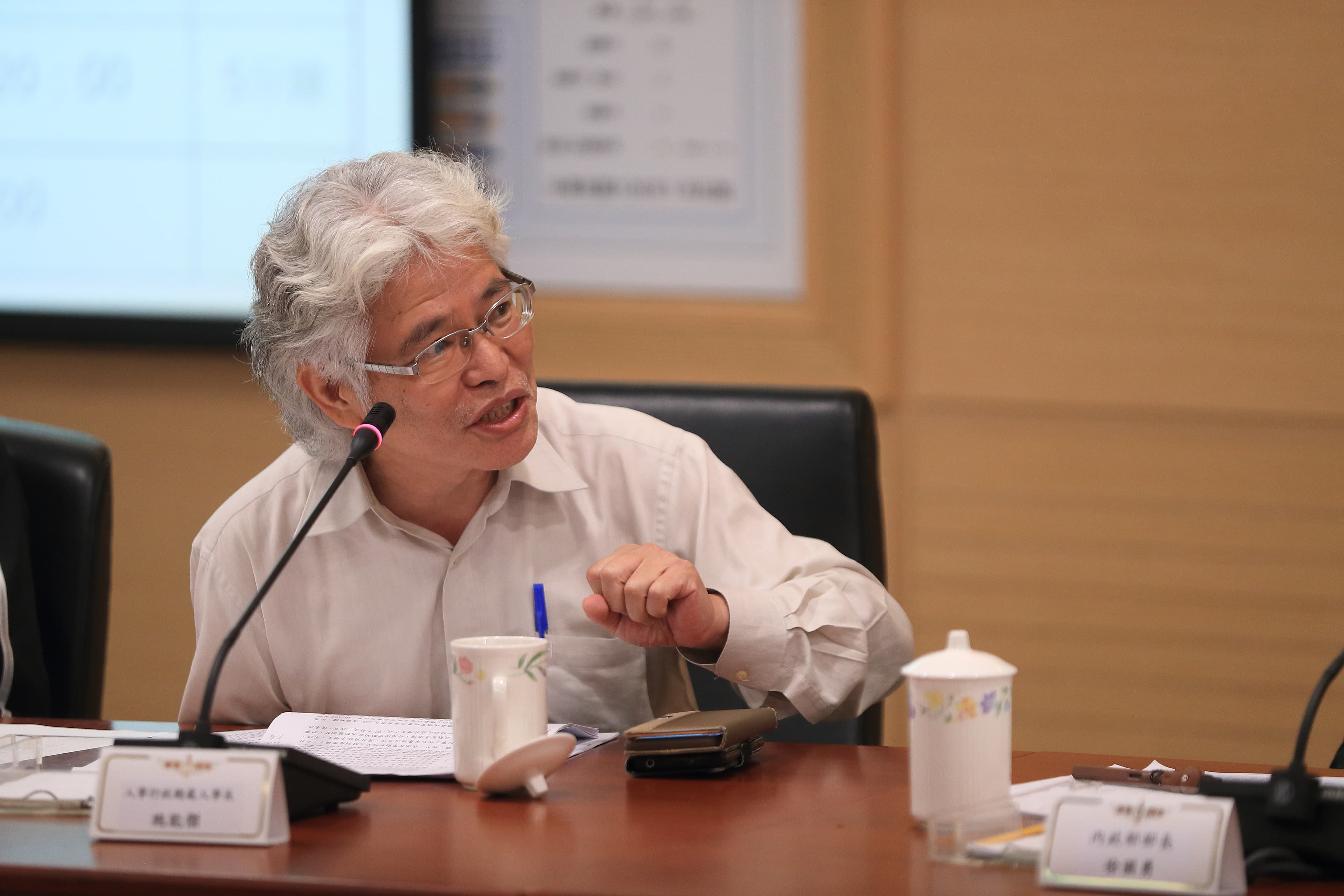 人事行政總處人事長施能傑終於點頭，希望危險津貼能趕在明年發放。（國道警察局提供）