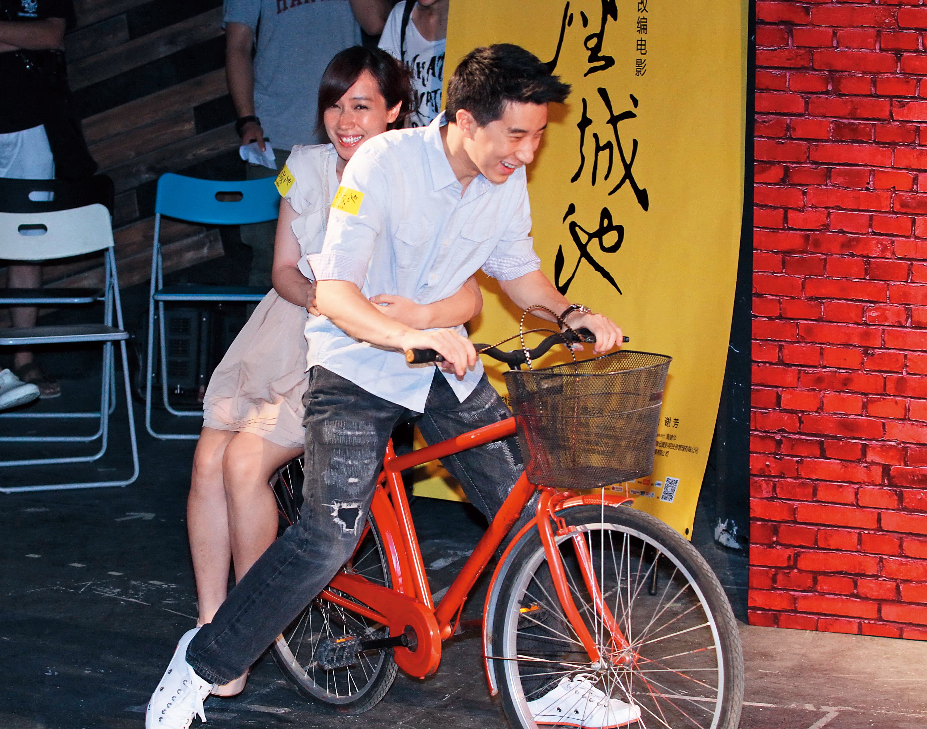 小薰曾與房祖名合拍電影《一座城池》。（東方IC）